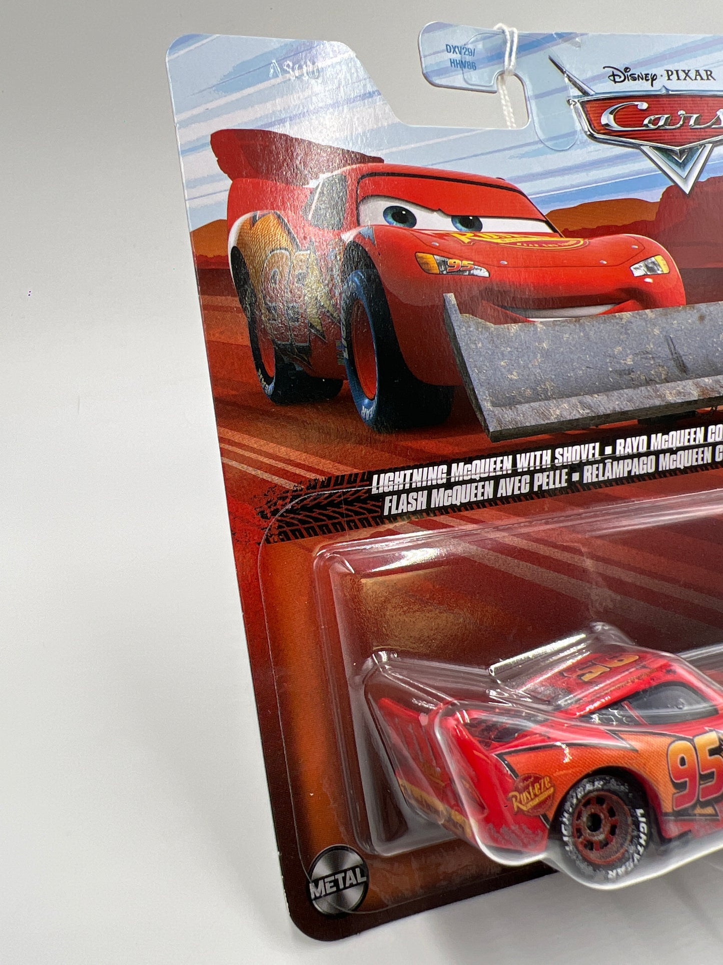 Disney Pixar Cars Lightning McQueen With Shovel 140D