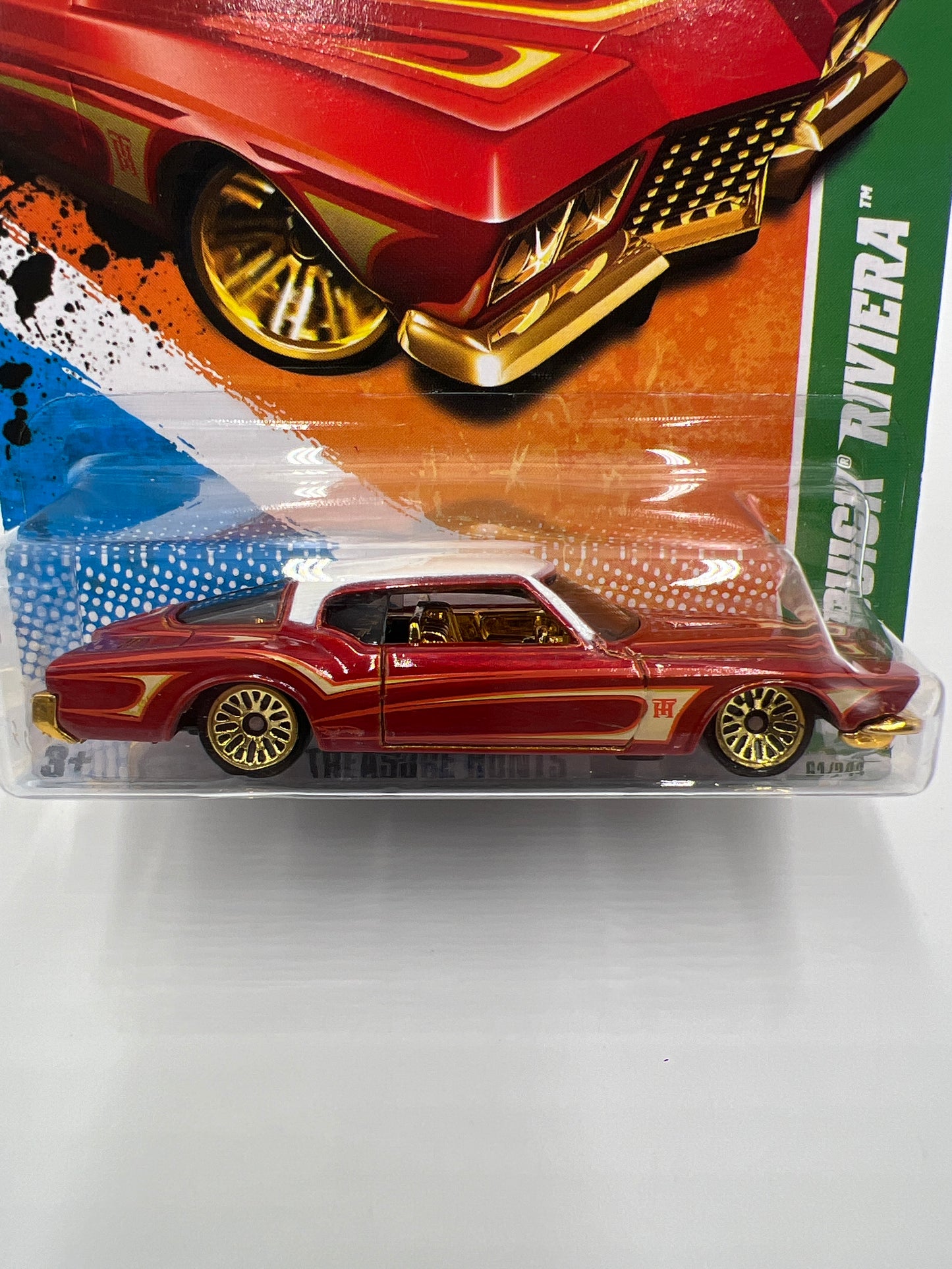 2011 Hot Wheels Treasure Hunts #61 1971 Buick Riviera Red