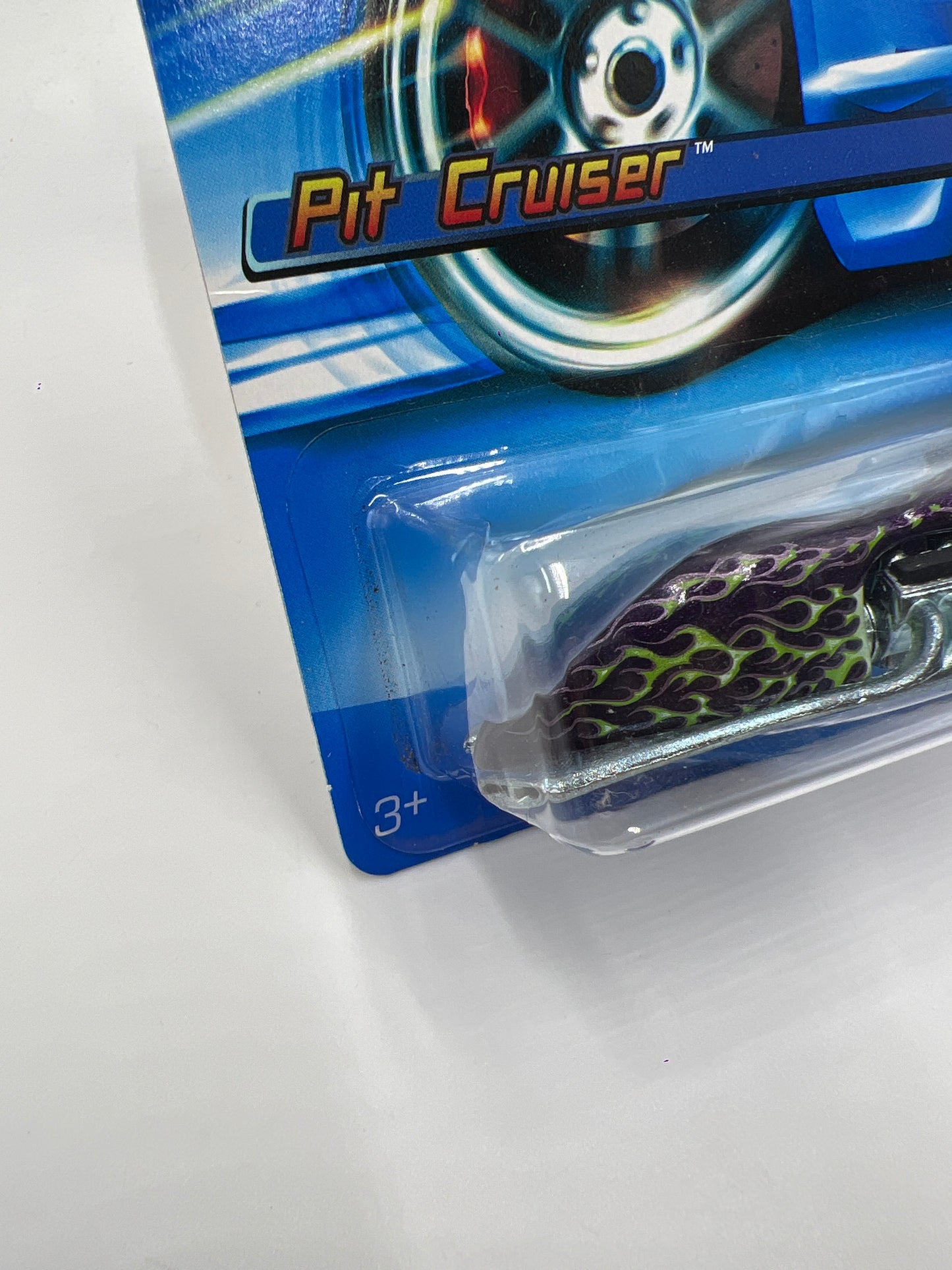 2006 Hot Wheels T-Hunt #49 Pit Cruiser Purple Blister Not Perfect 274C