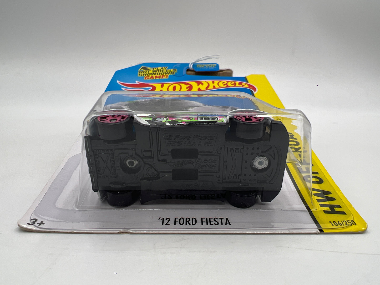 2014 Hot Wheels Treasure Hunt #106 12 Ford Fiesta White