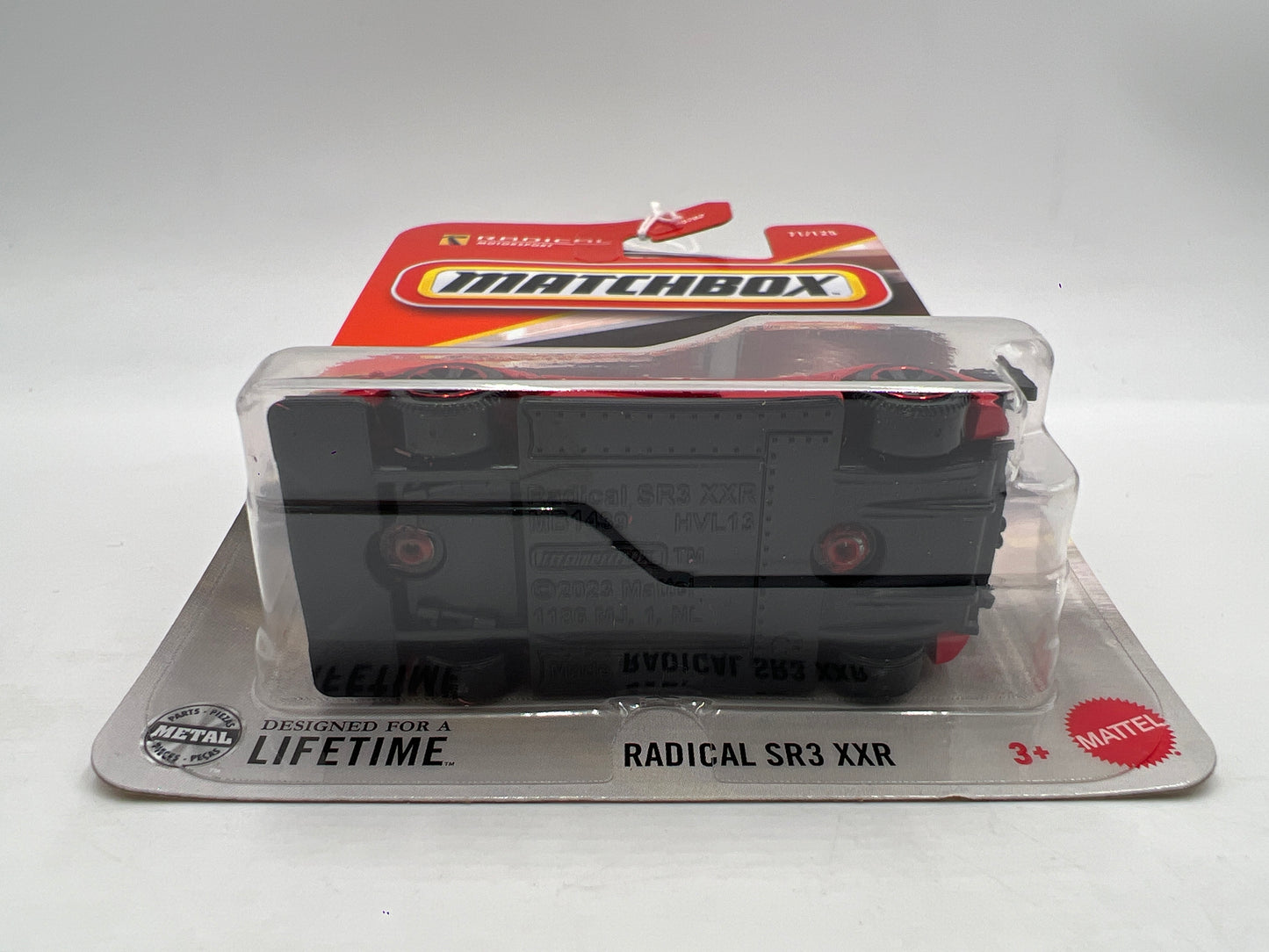 2025 Matchbox #71 Radical SR3 XXR Red 214A
