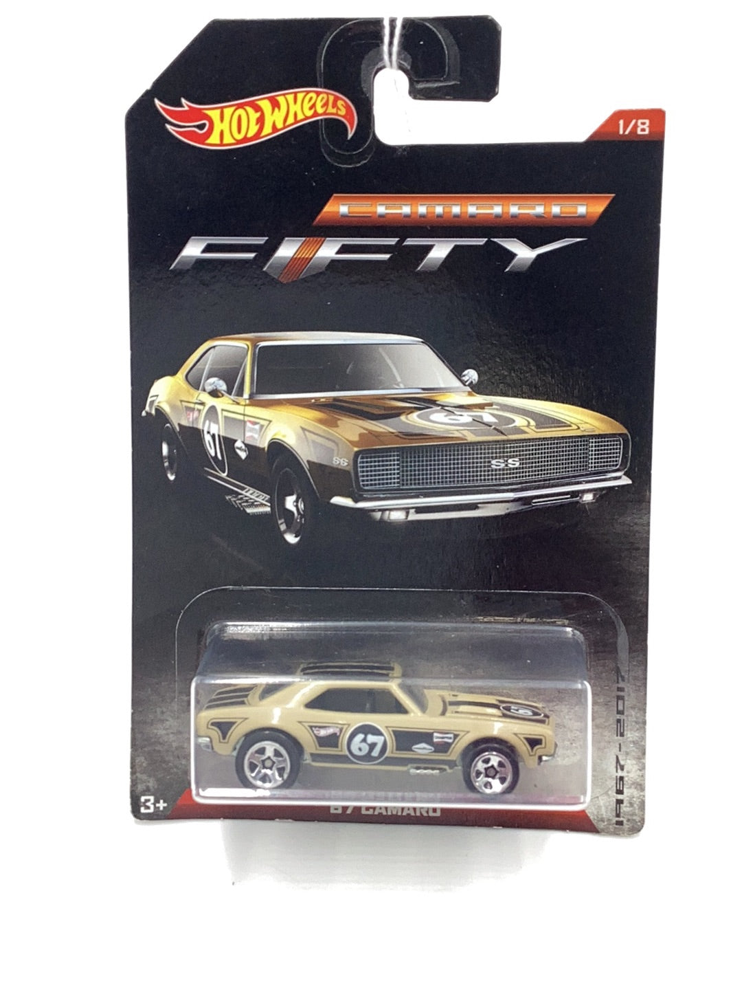 Hot Wheels 1/8 Camaro Fifty Series 67 Camaro 155A