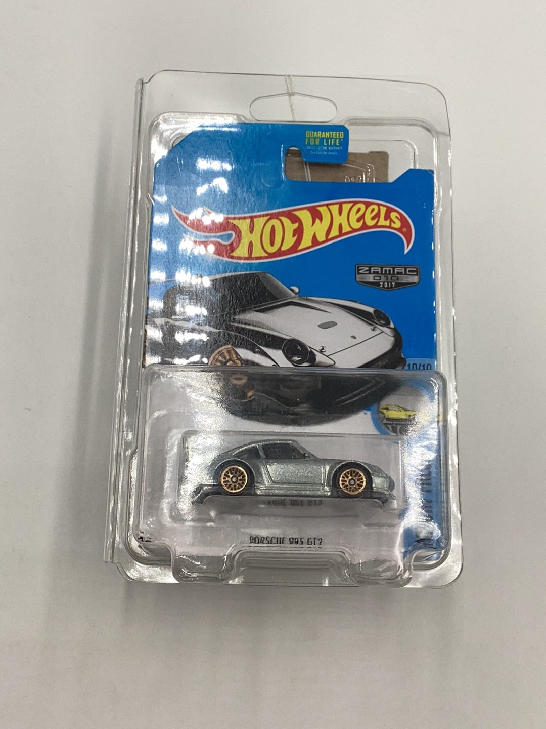 2017 Hot Wheels Zamac #10 Porsche 993 GT2 with protector