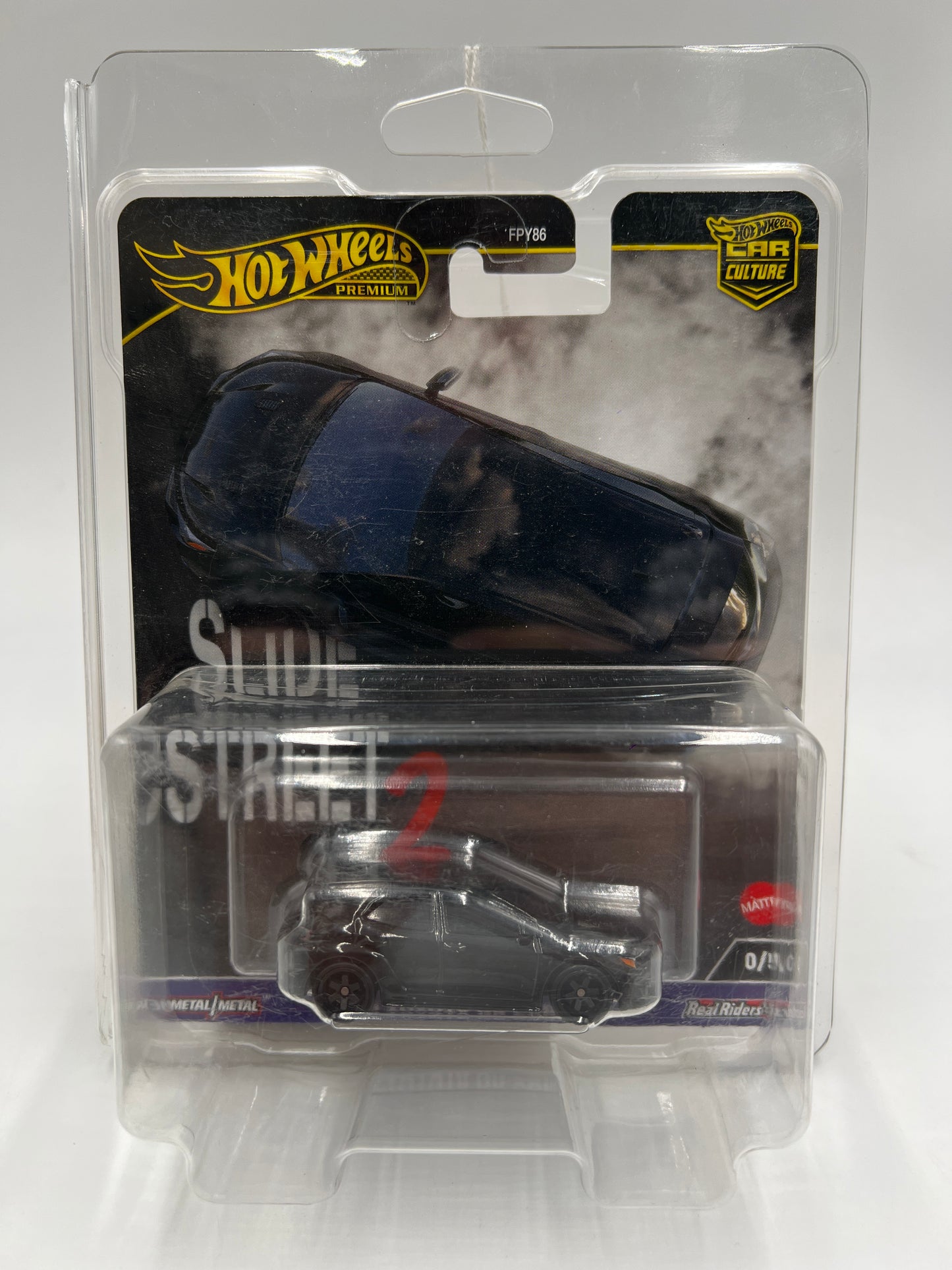 Hot Wheels Premium Car Culture Slide Street 2 CHASE #0 2023 Toyota GR Corolla Black W/Protector