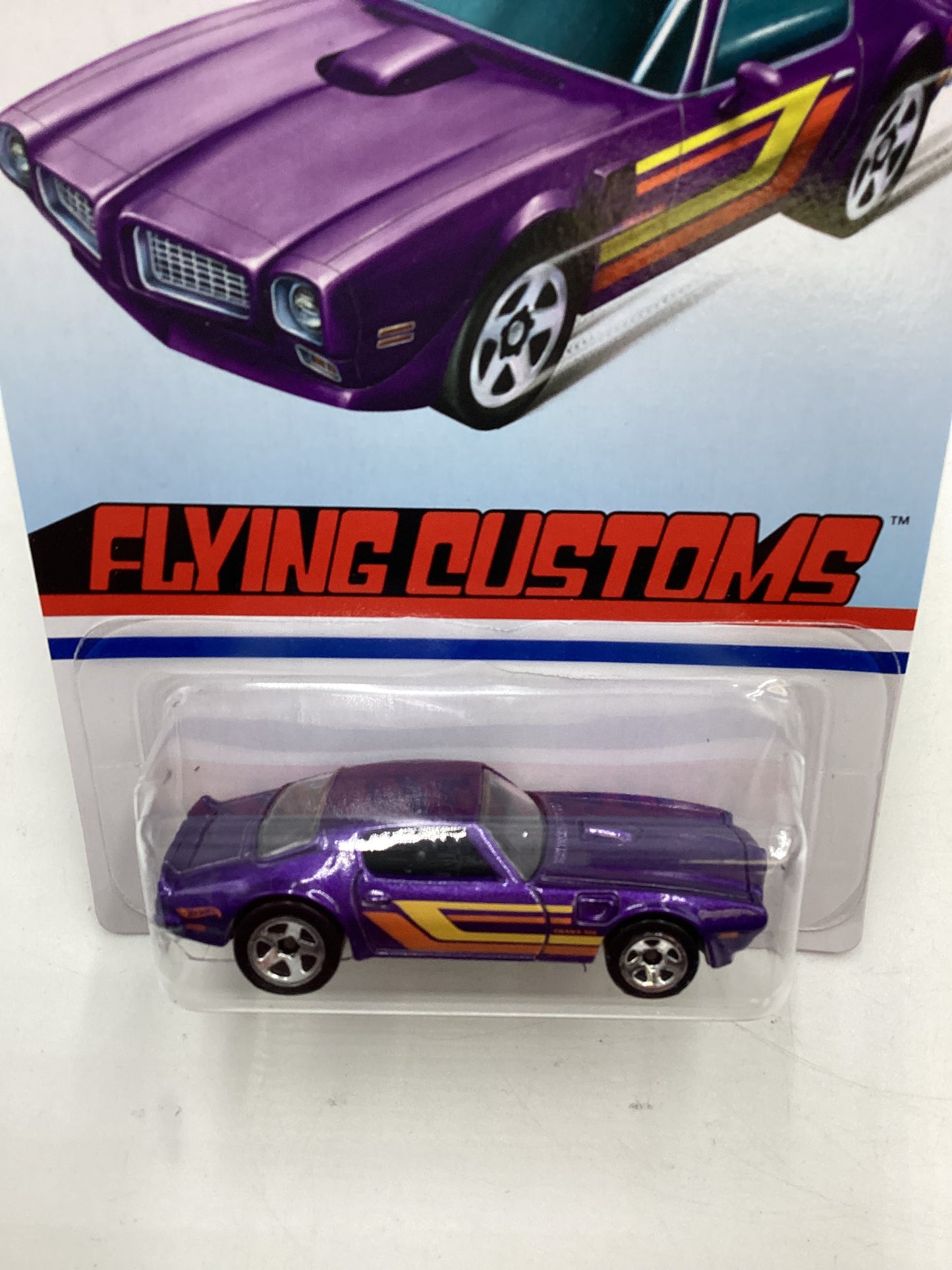 Hot Wheels Target Exclusive Flying Customs 73 Pontiac Firebird Purple