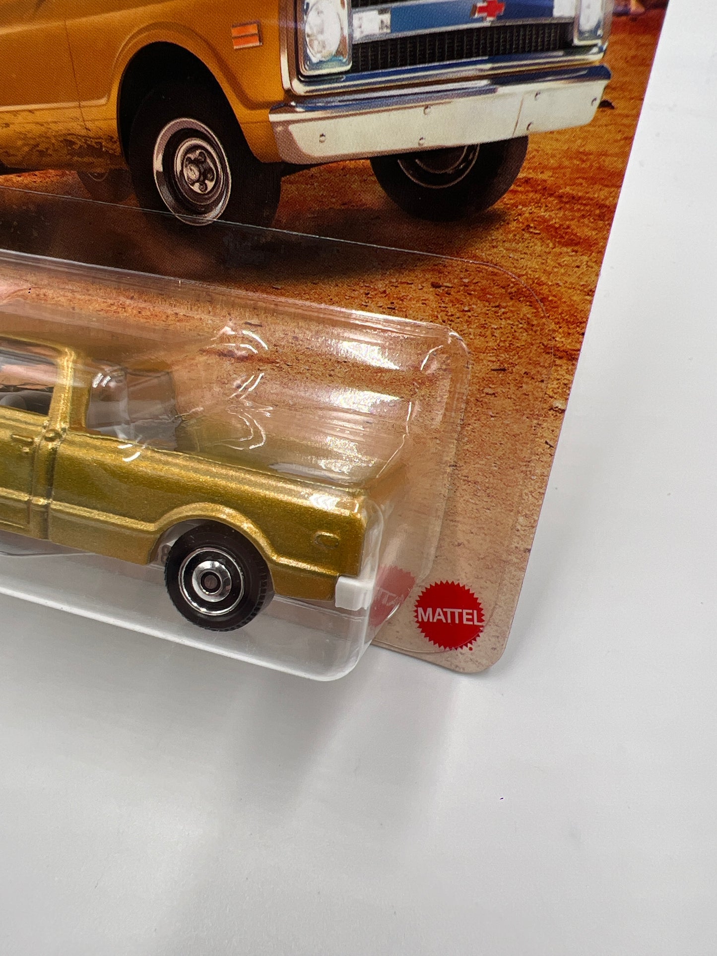 2025 Matchbox #110 1968 Chevy C10 Gold 213D