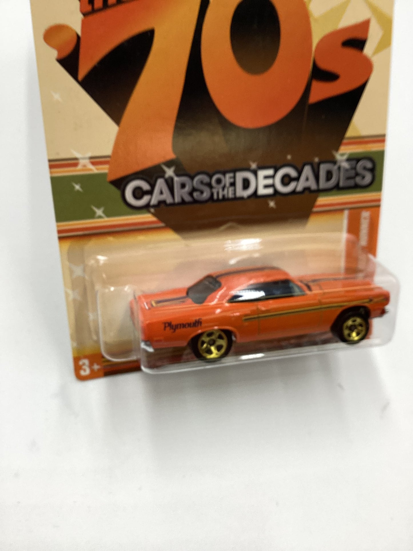 2011 Hot Wheels Cars of the Decades The 70s #19 70 Plymouth Road Runner Orange