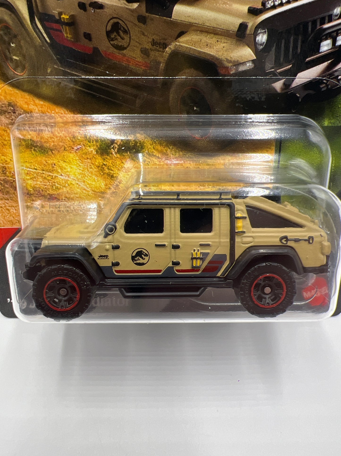 2025 Matchbox Jurassic World Rebirth 19 Jeep Gladiator 161H