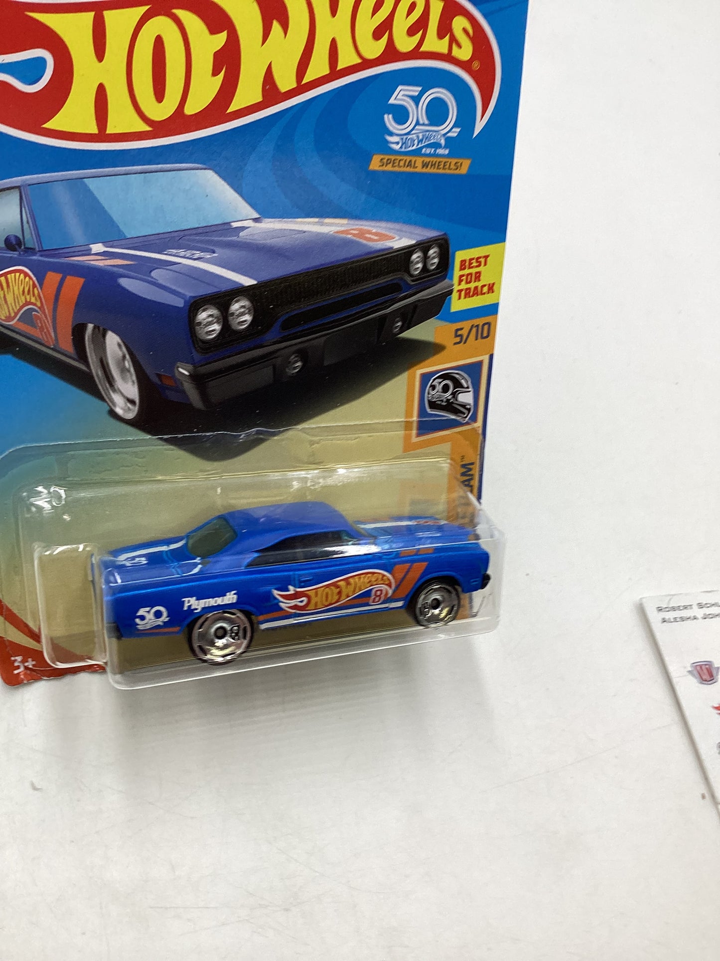 2018 Hot Wheels #308 70 Road Runner 45B