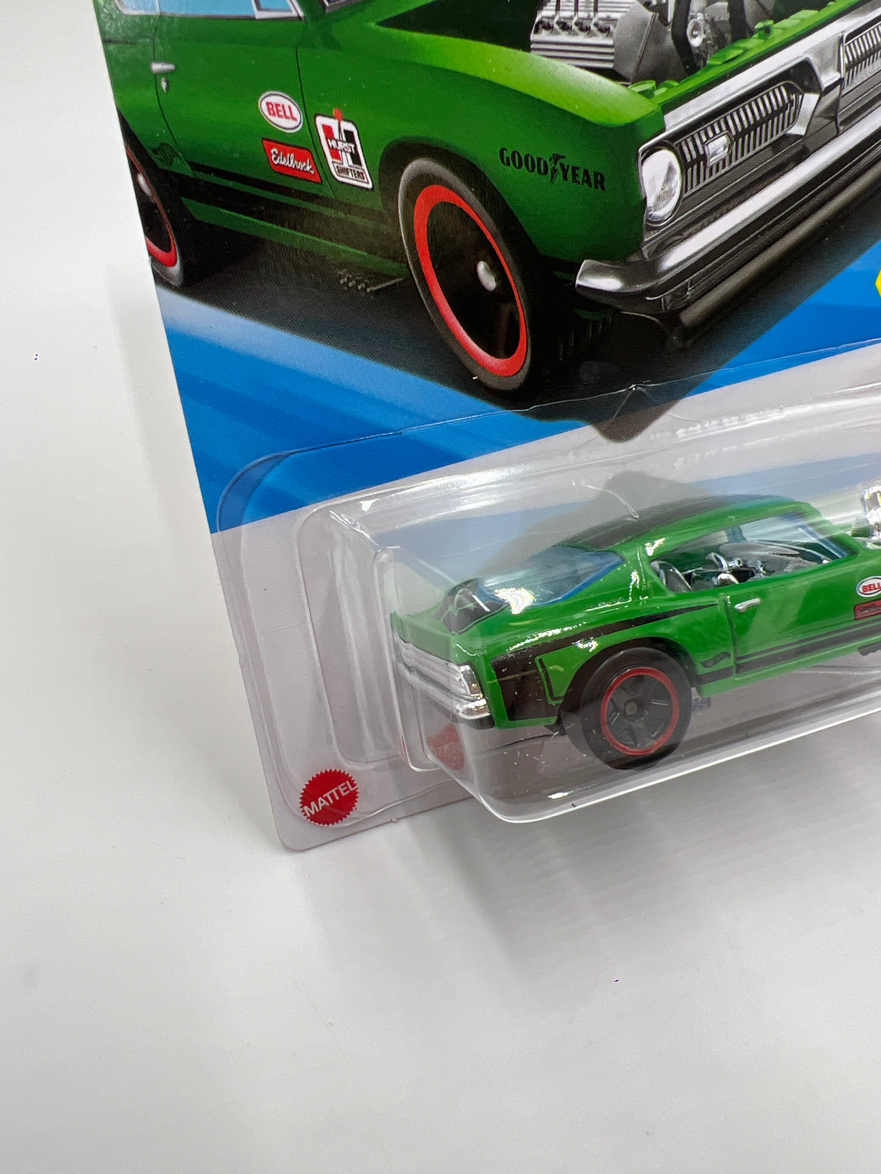 2025 Hot Wheels L Case Muscle Mania #217 King Kuda Green 61A