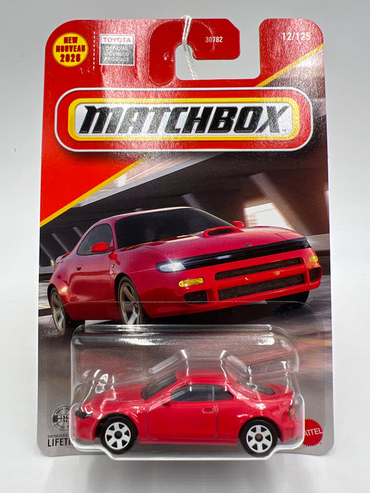 2026 Matchbox #12 1993 Toyota Celica Red