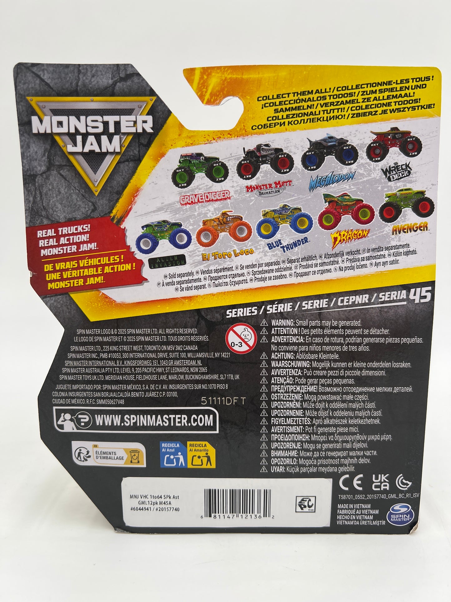 Monster Jam Series 45 Cyberflare Zombie