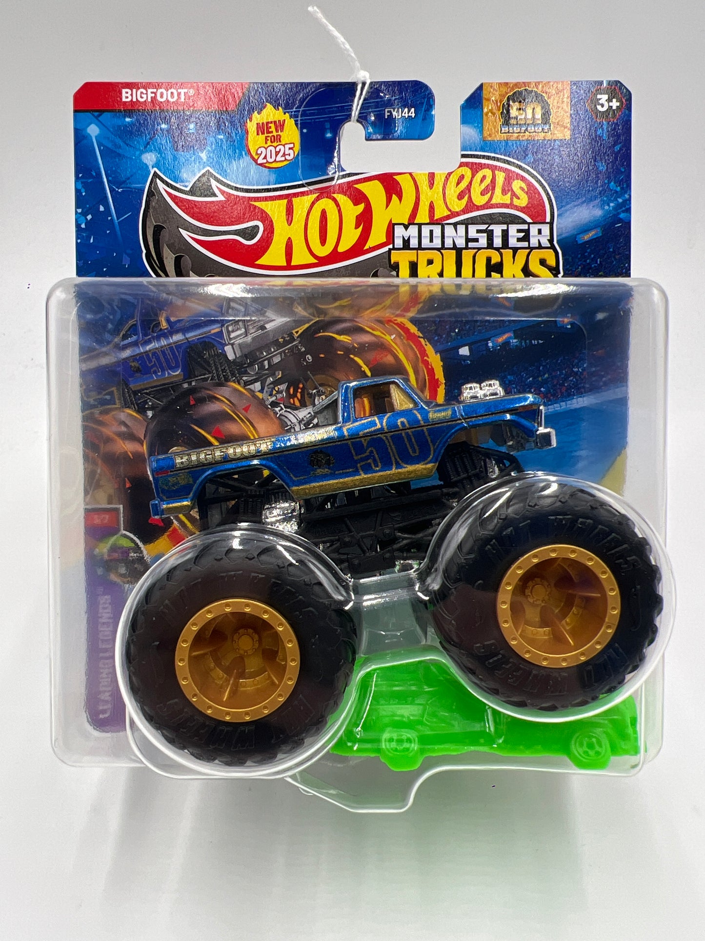 2025 Hot Wheels Monster Trucks Leading Legends #3 Bigfoot 127C
