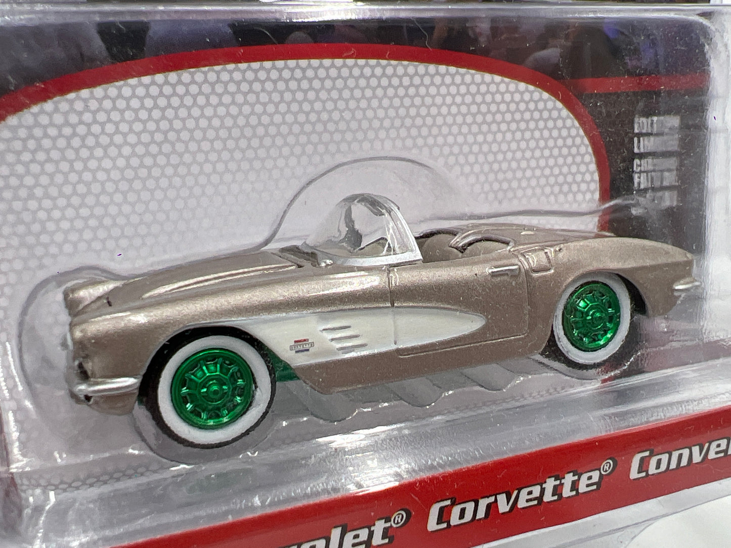 Greenlight Barrett Jackson 50th Anniversary Series 13 CHASE 1961 Chevrolet Corvette Convertible
