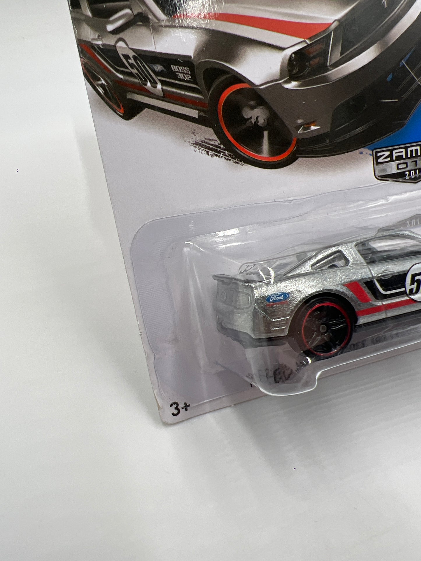 2014 Hot Wheels Walmart Exclusive Zamac 18 #91 12 Ford Mustang Boss 302 Laguna Seca 146A