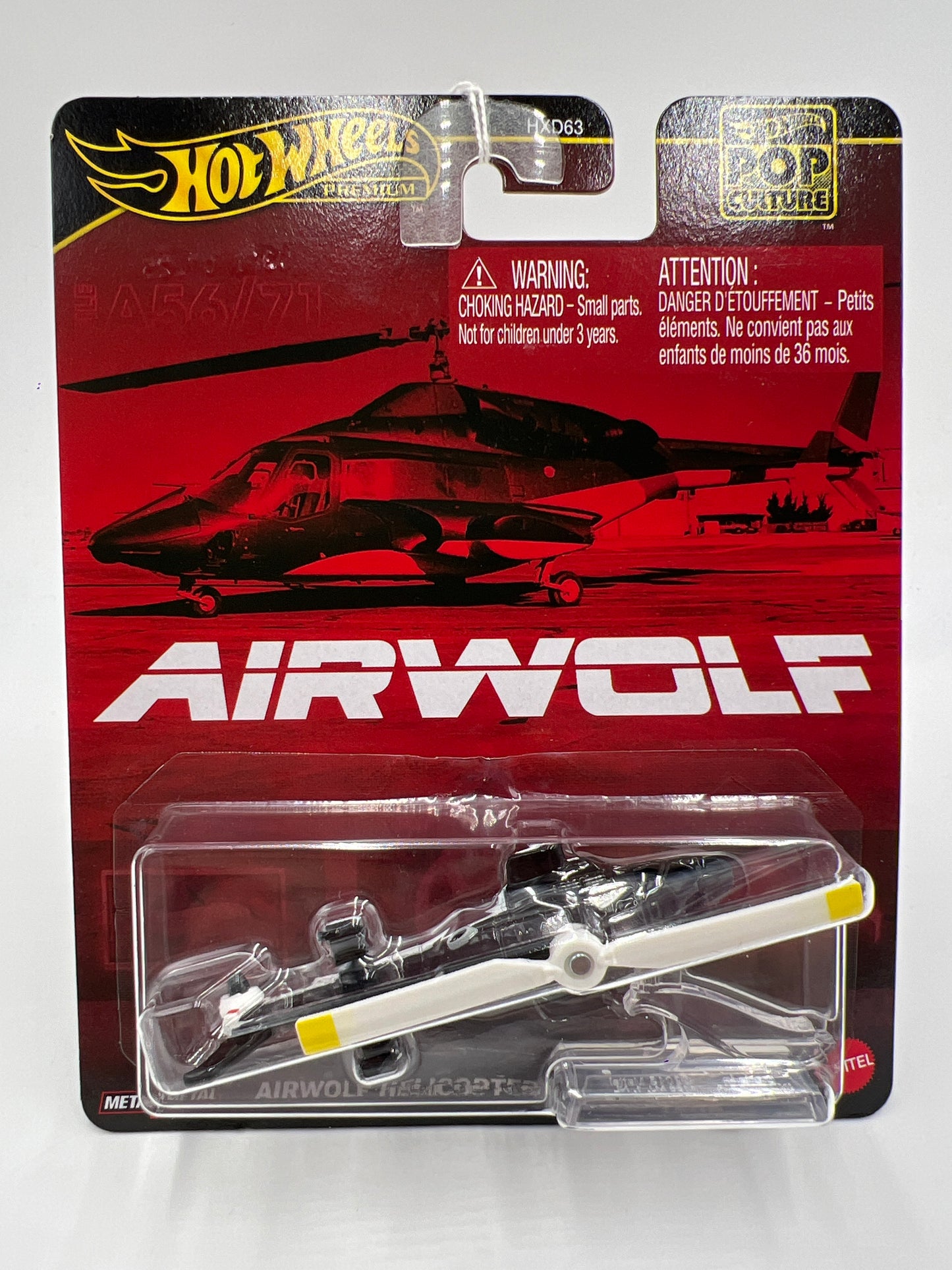 2025 Hot Wheels Premium Pop Culture Airwolf Helicopter 268A