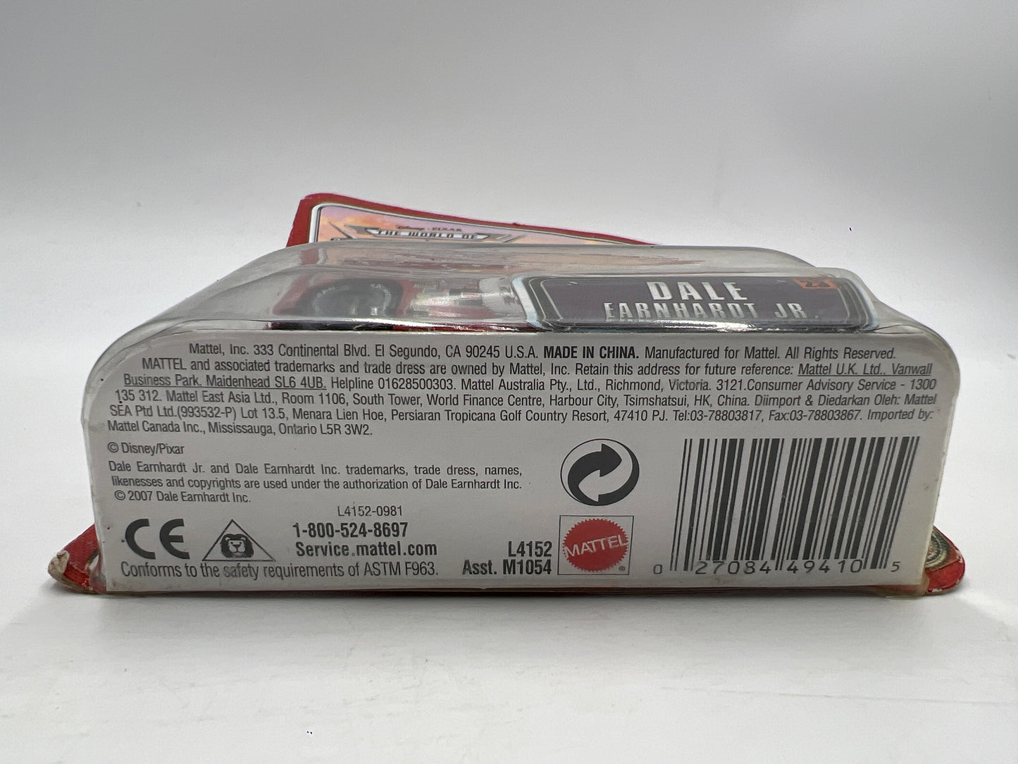 Disney Pixar The World Of Cars #23 Dale Earnhardt Jr #2 139D