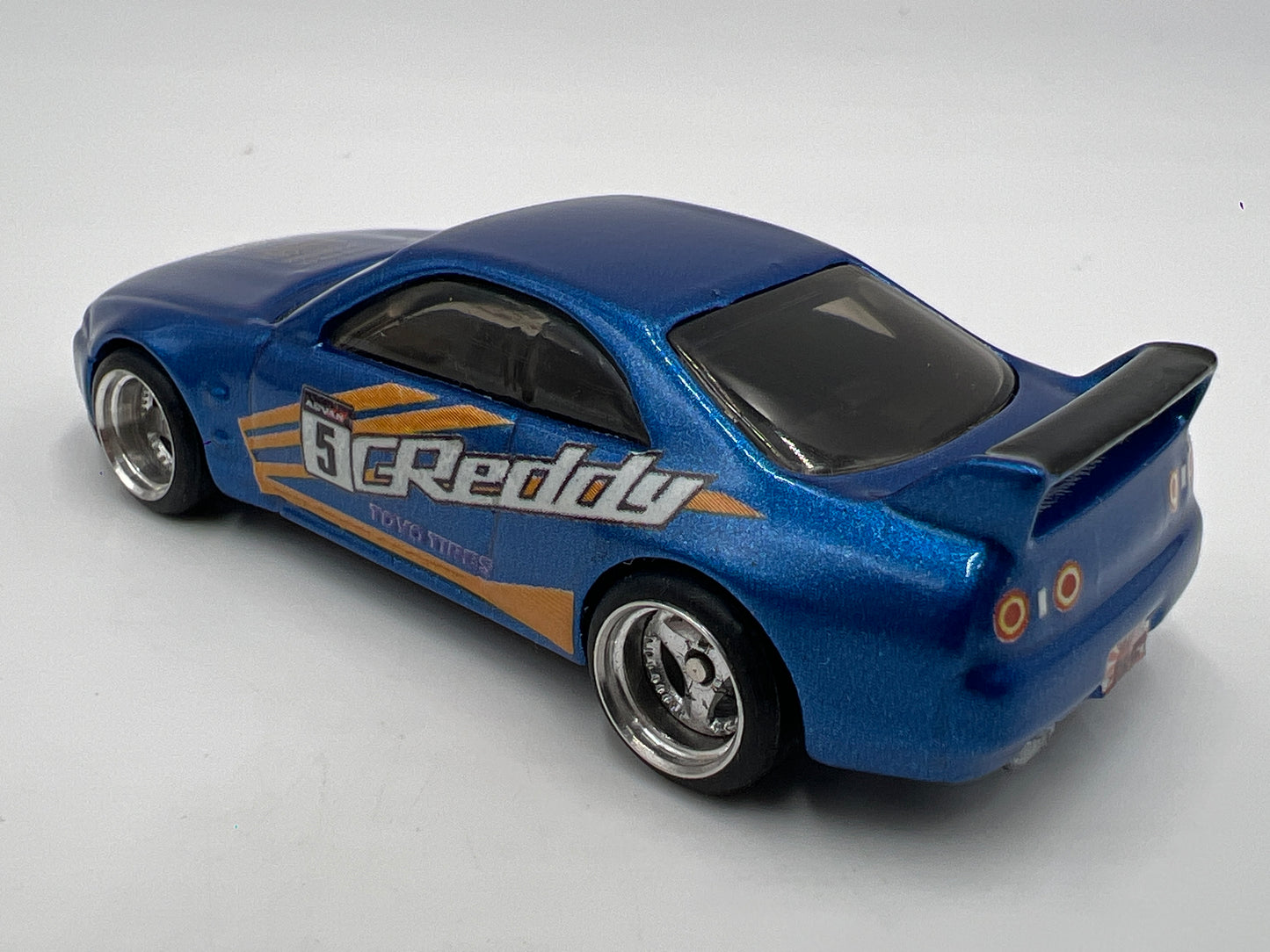 Hot Wheels Full Custom Nissan Skyline GT-R R33 GReddy Blue