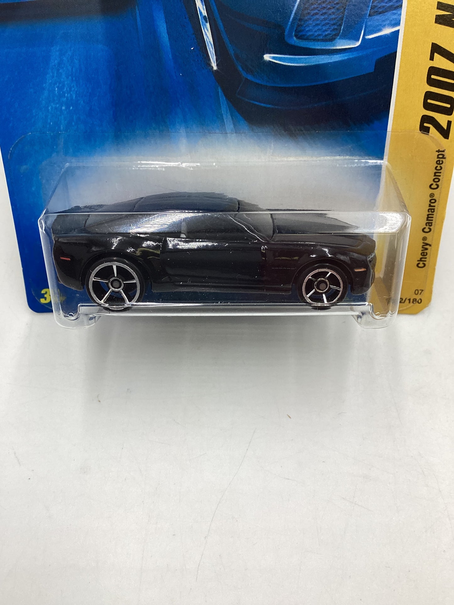 2007 Hot wheels New Models #002 Chevy Camaro Concept Black 17F