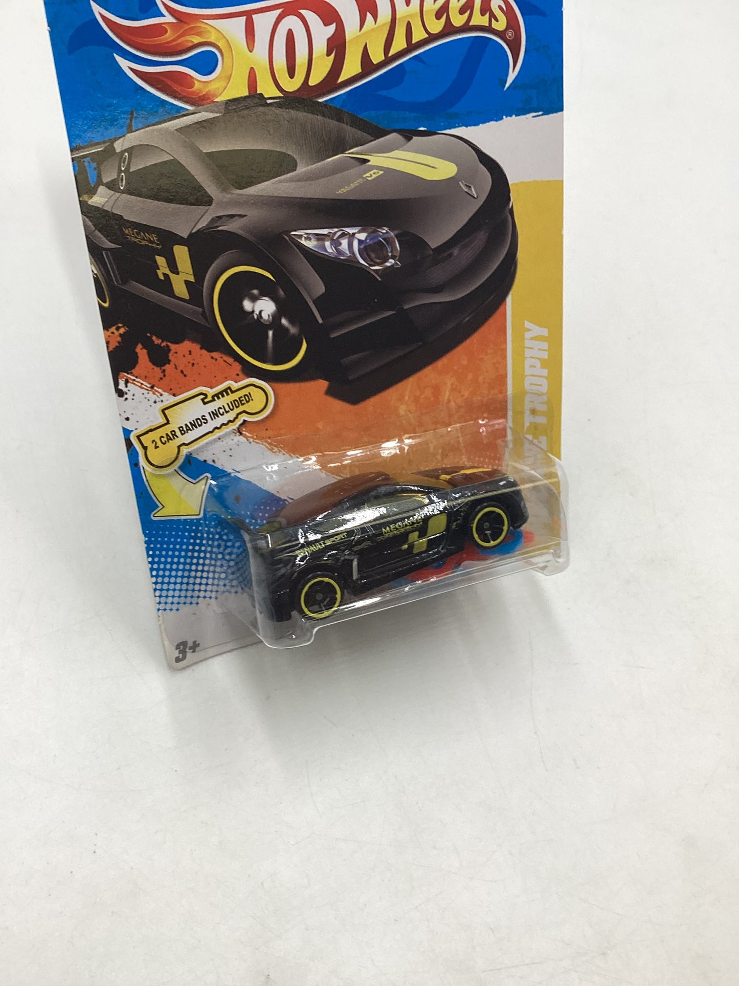 2011 Hot Wheels #16 Megane Trophy Black W/Car Bands Target Exclusive 235E