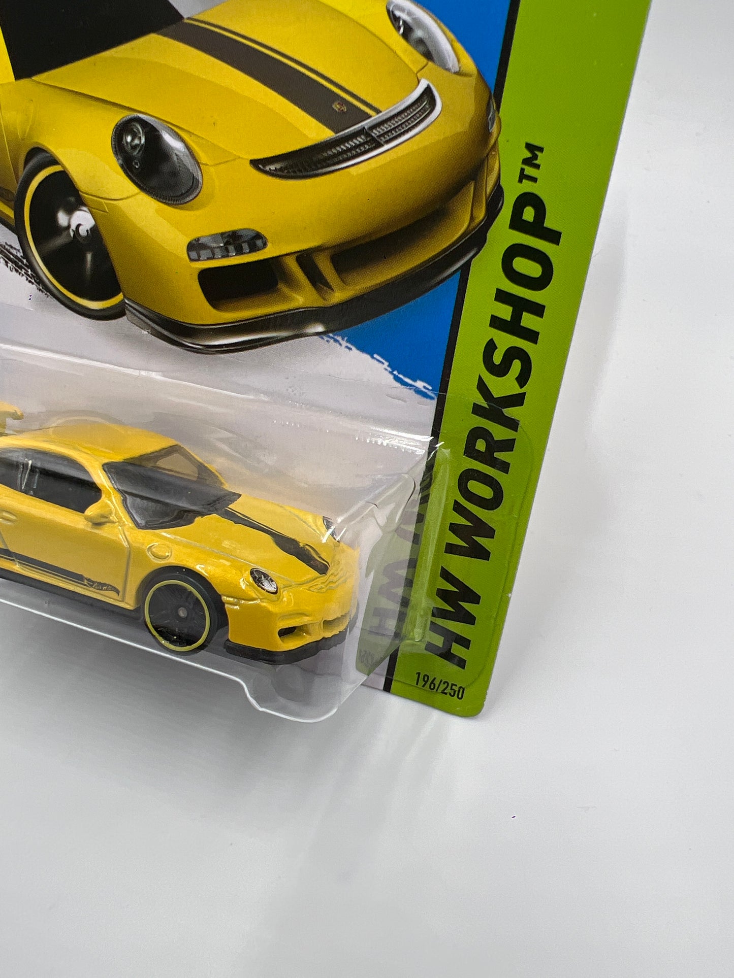 2015 Hot Wheels Workshop #196 Porsche 911 GT3 RS Yellow 99C