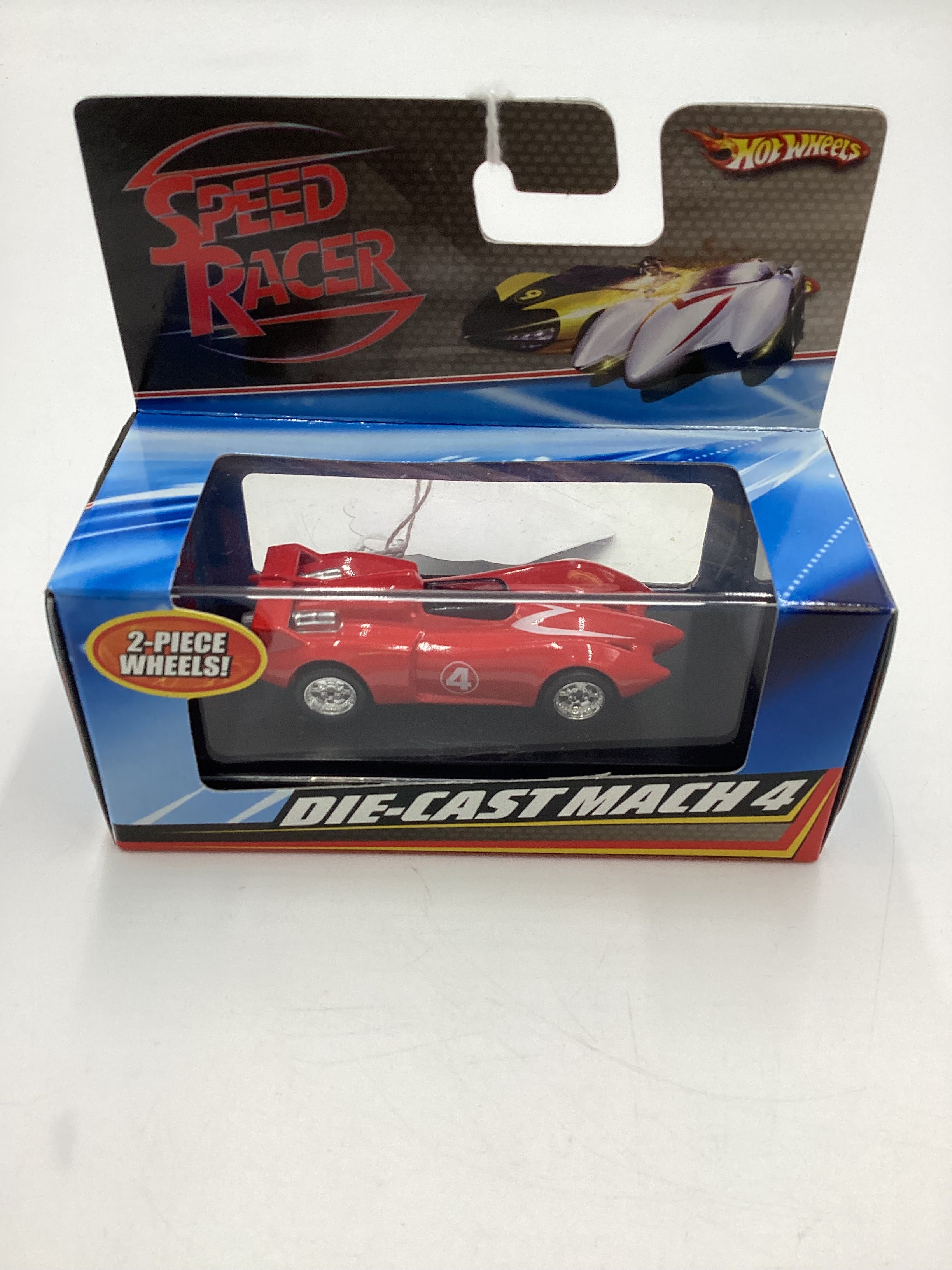 Hot Wheels Speed Racer Die-cast Mach 4 Red VHTF – carolinasdiecast