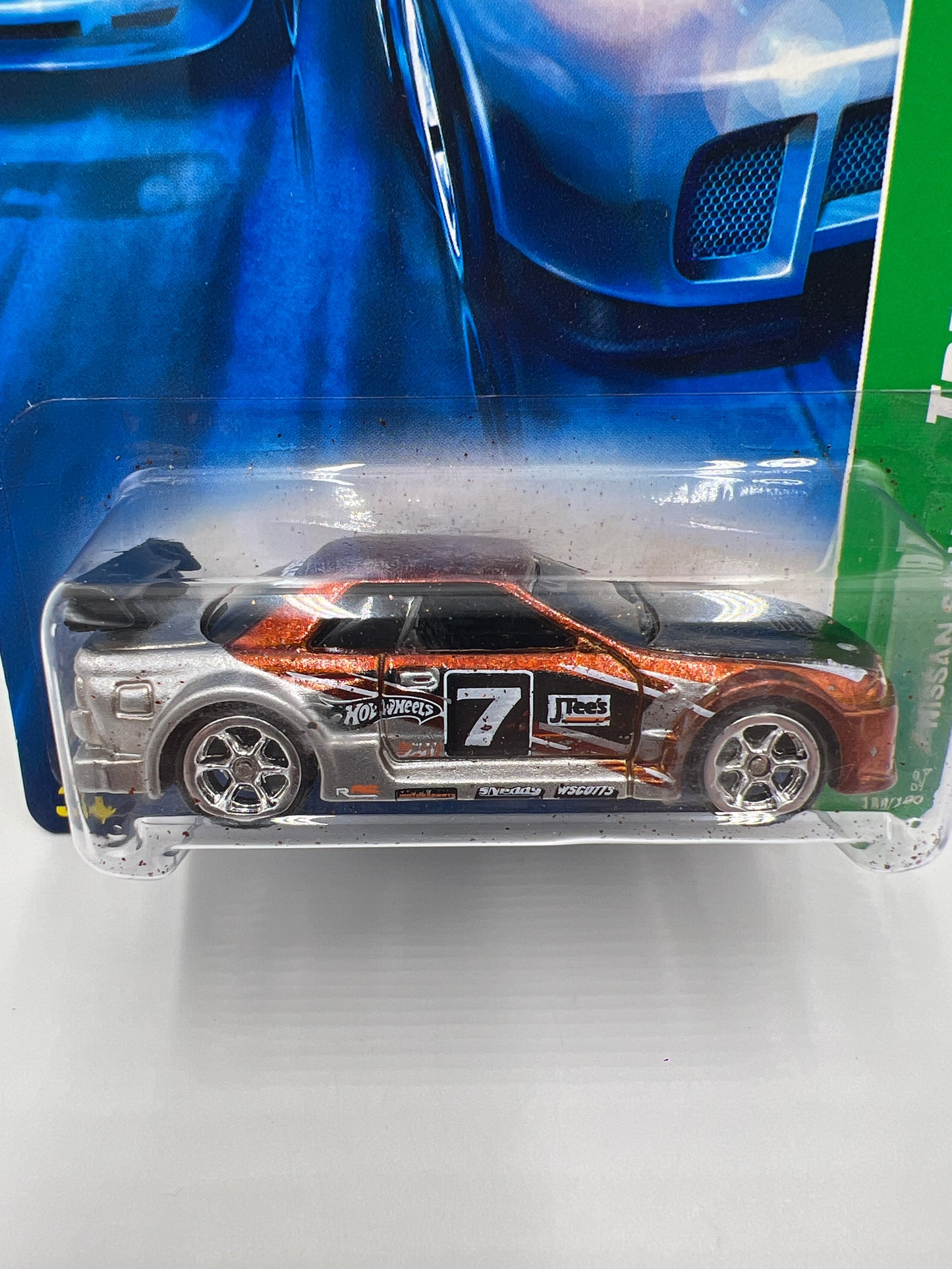 2007 Hot Wheels Super Treasure Hunt #122 Nissan Skyline Minor Flaking W/Protector