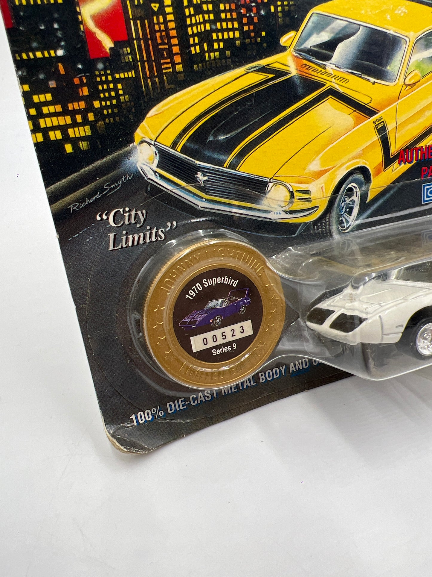 Johnny Lightning Muscle Cars USA Series 9 #523 1970 Plymouth Superbird 232G