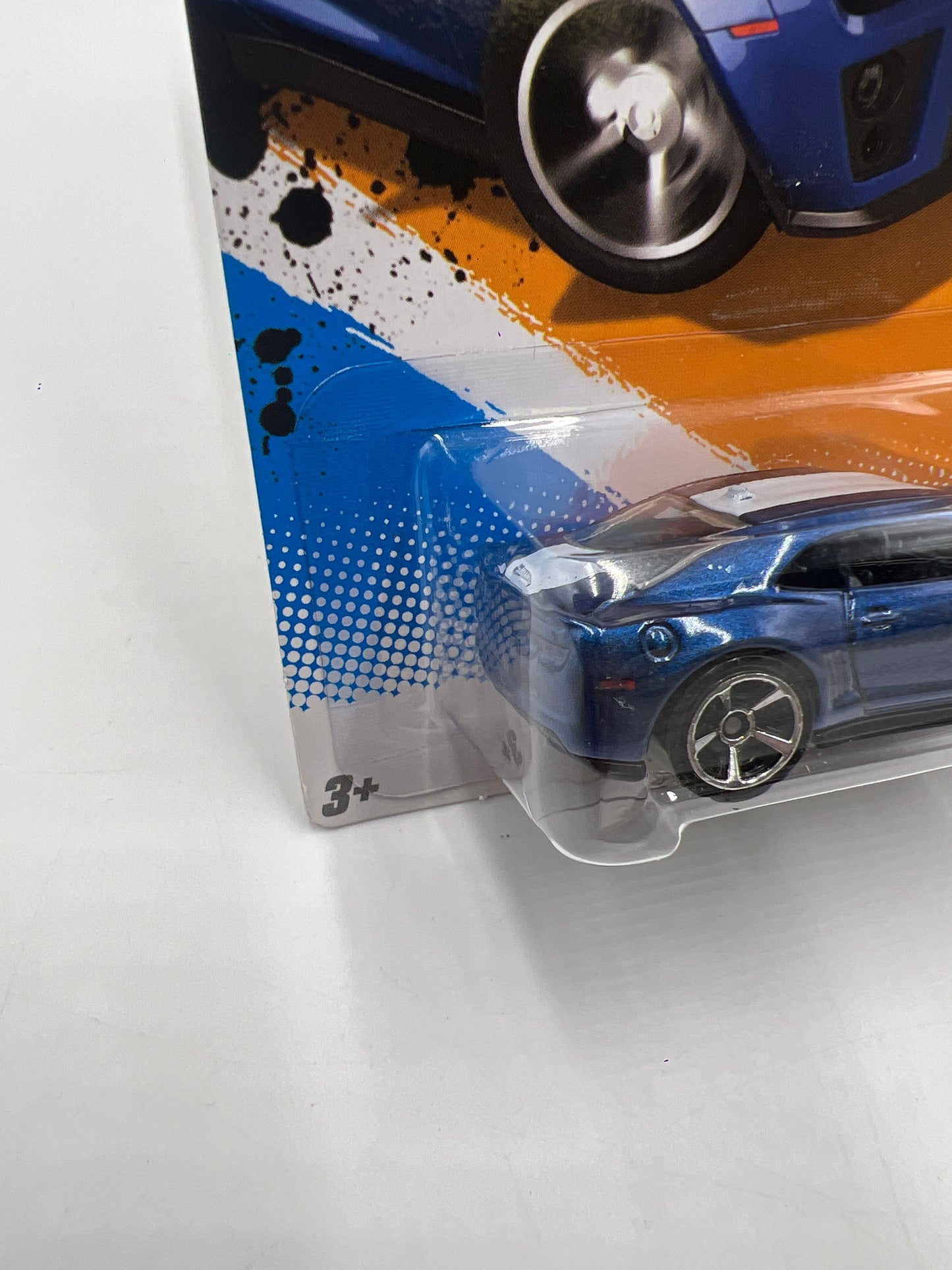 2012 Hot Wheels New Models #9 12 Camaro ZL1 Blue 3B