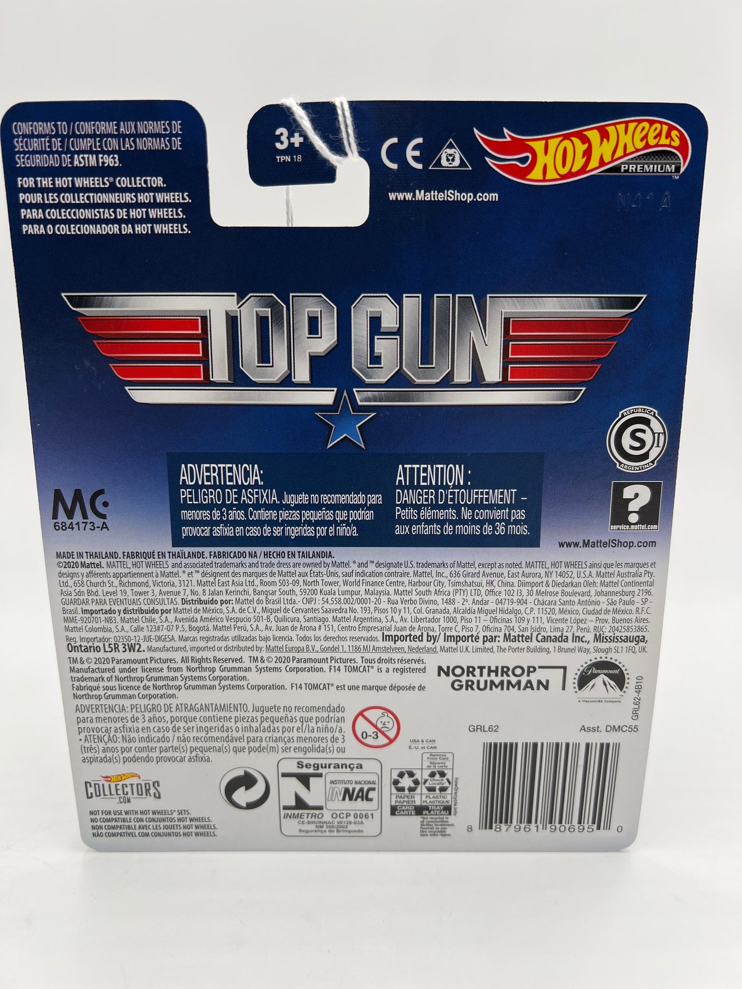 Hot Wheels Premium Pop Culture Top Gun Grumman F-14 Tomcat