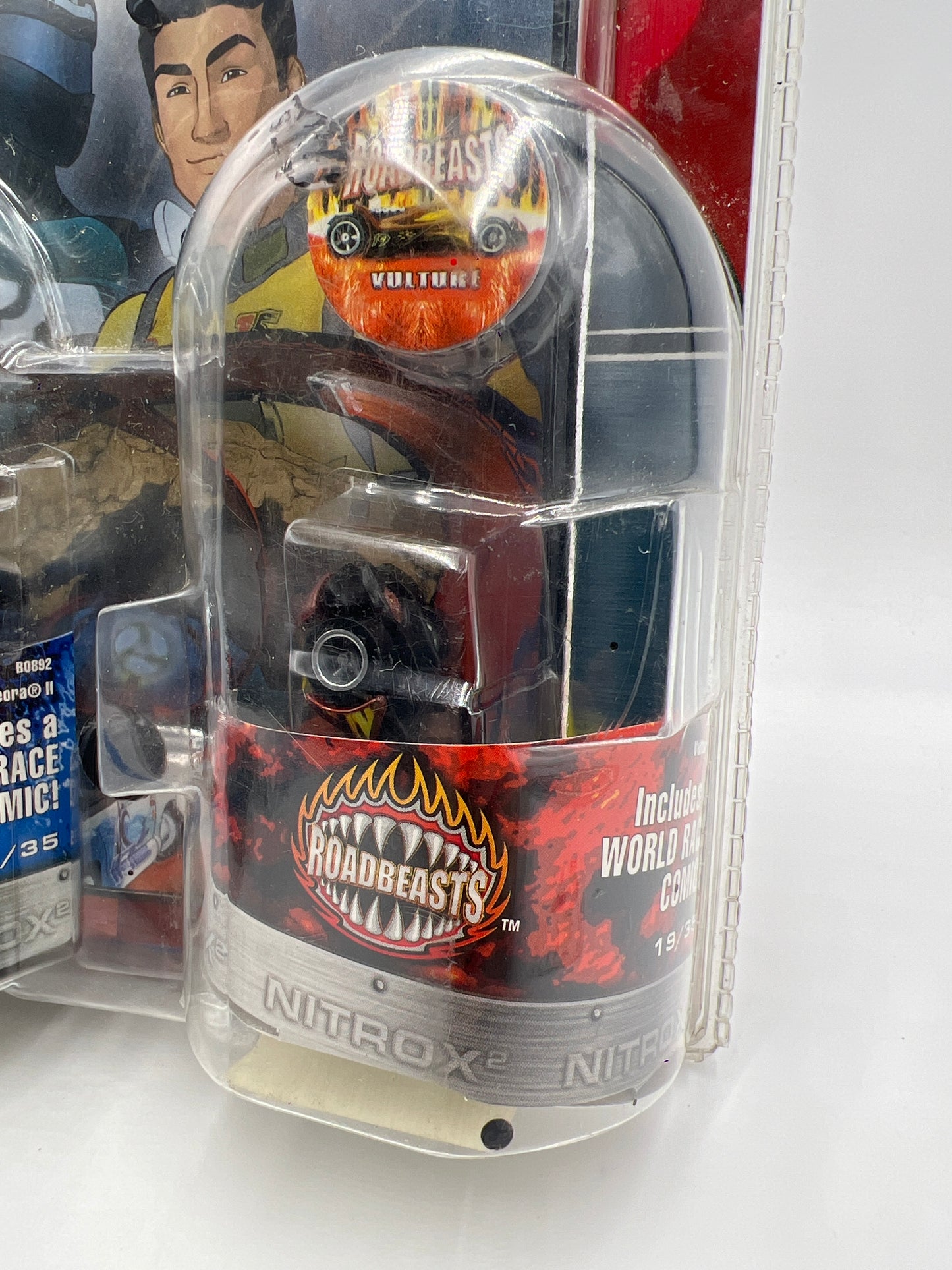 Hot Wheels Highway 35 World Race DVD Pack Deora II & Vulture VHTF Package Not Perfect