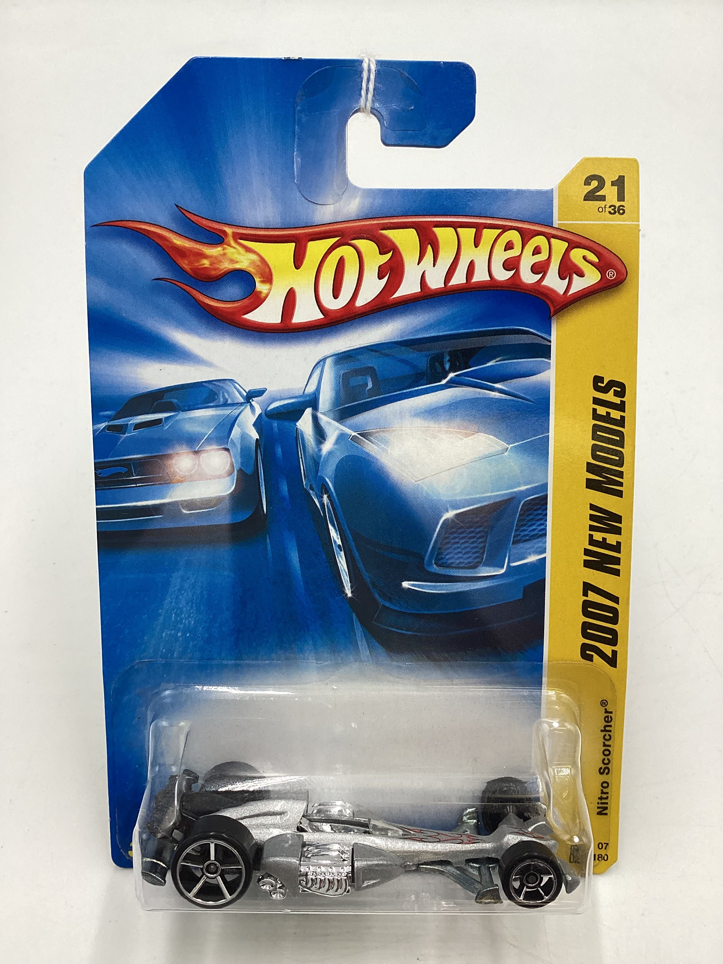 2007 Hot Wheels New Models #21 Nitro Scorcher Silver ii2