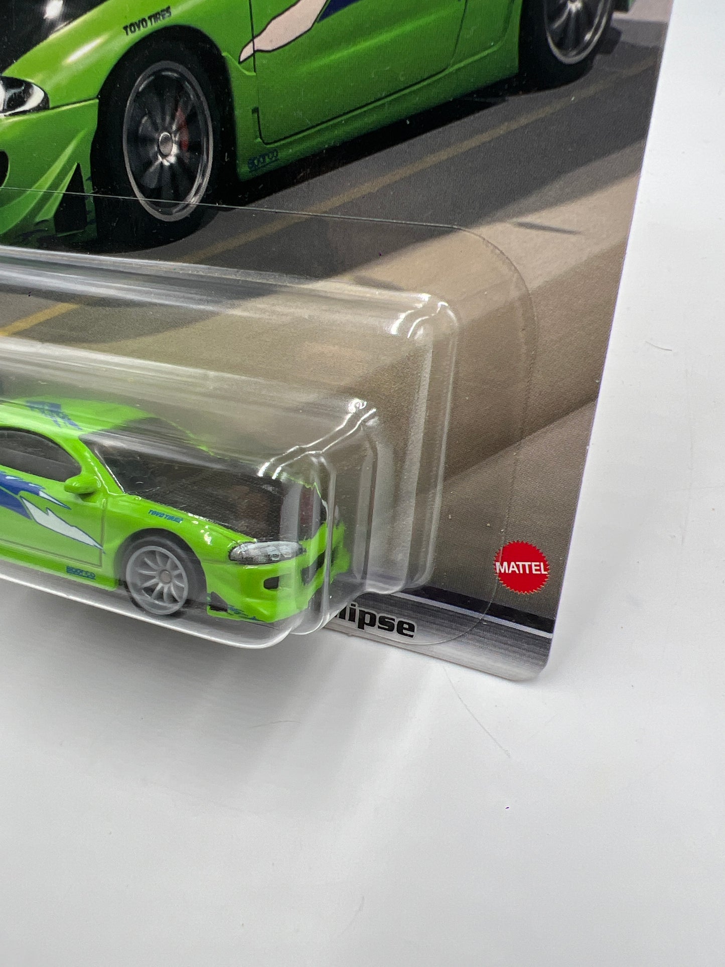 Hot Wheels Fast & Furious Fast Stars #1 Mitsubishi Eclipse Green W/Protector