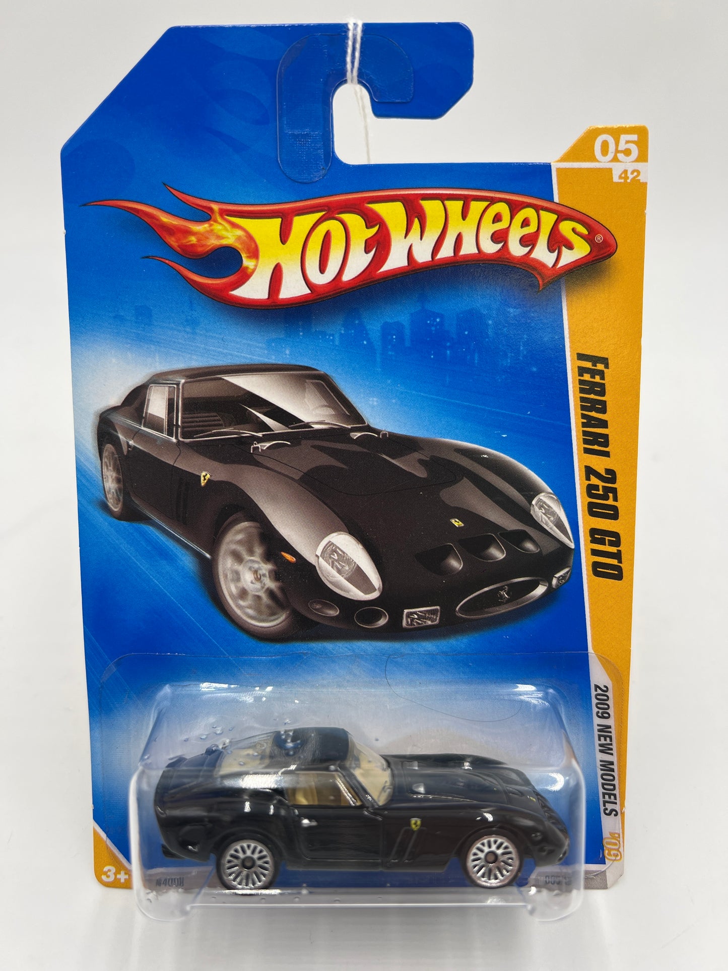 2009 Hot Wheels New Models #005 Ferrari 250 GTO Black