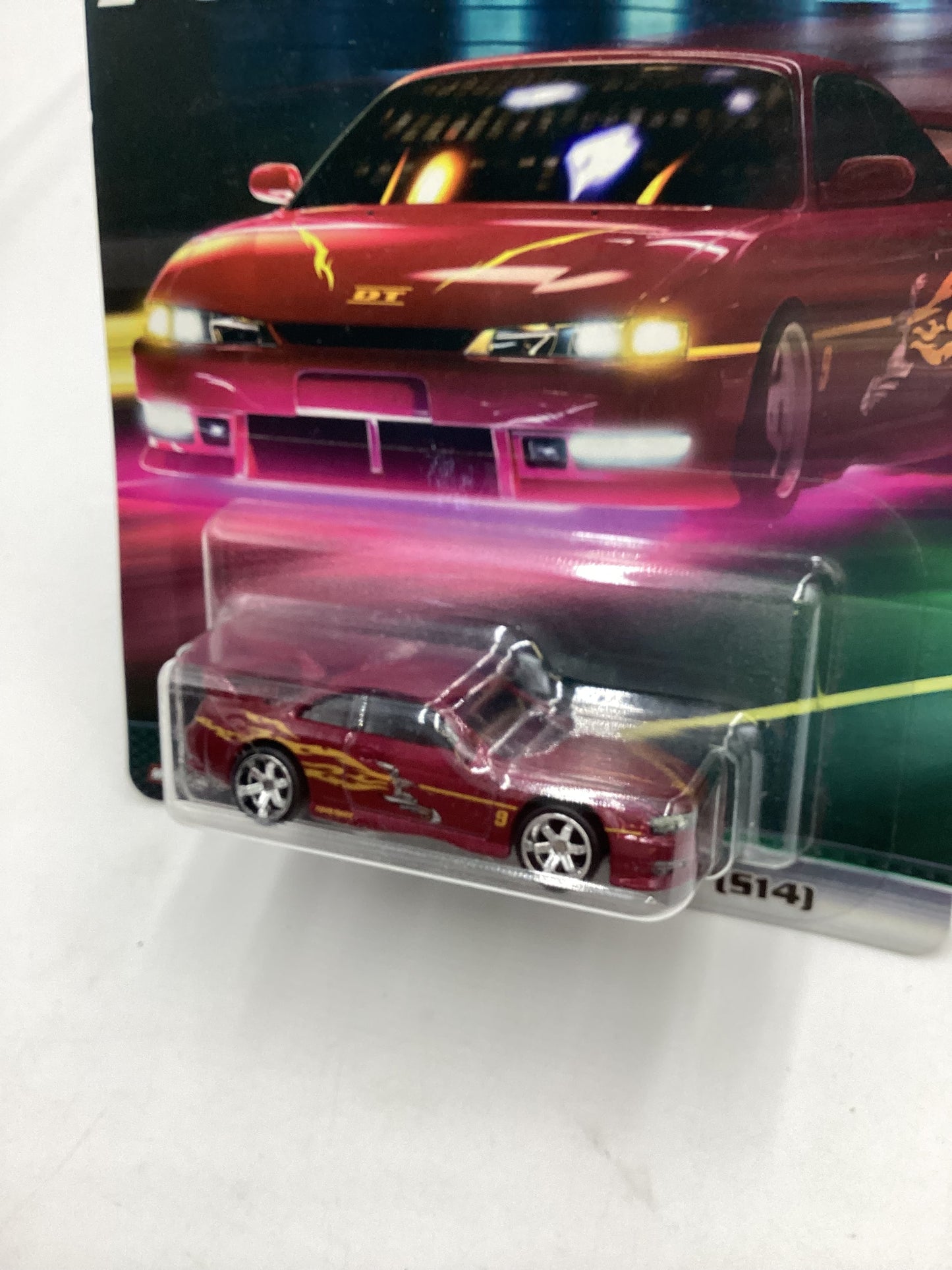 Hot wheels fast and furious Original Fast 1/5 #1 Nissan 240SX (S14) with protector