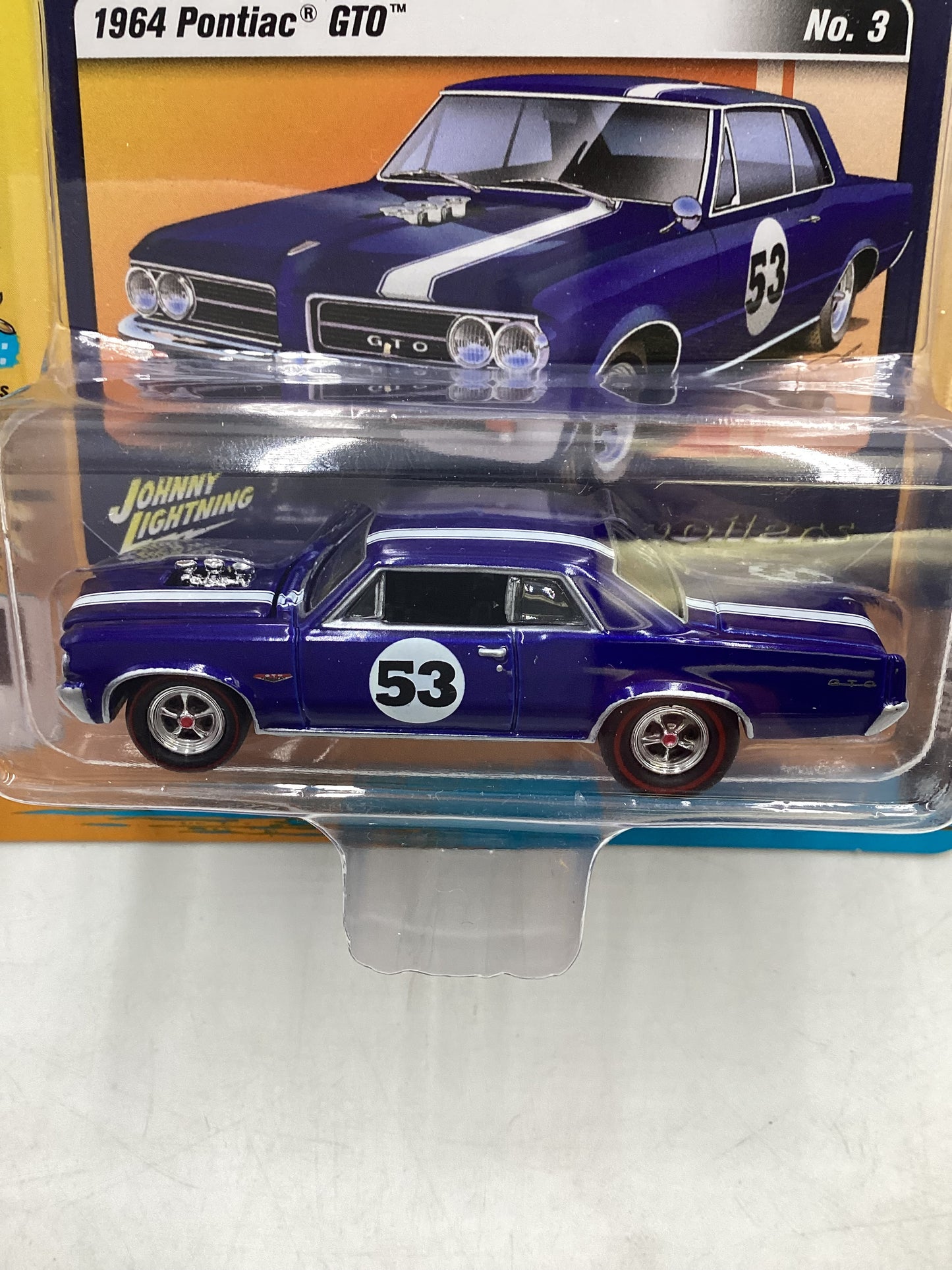 Johnny lightning Street freaks zingers Spoilers 20 Blue 1964 Pontiac GTO 277D