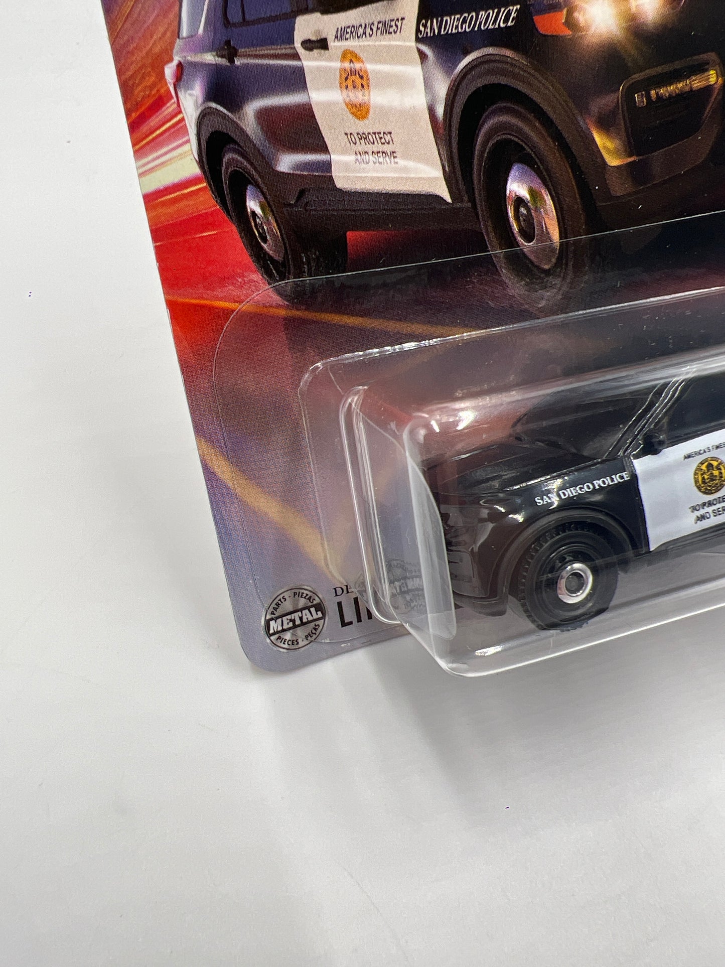 2025 Matchbox #75 Ford Police Interceptor Utility Black 213D
