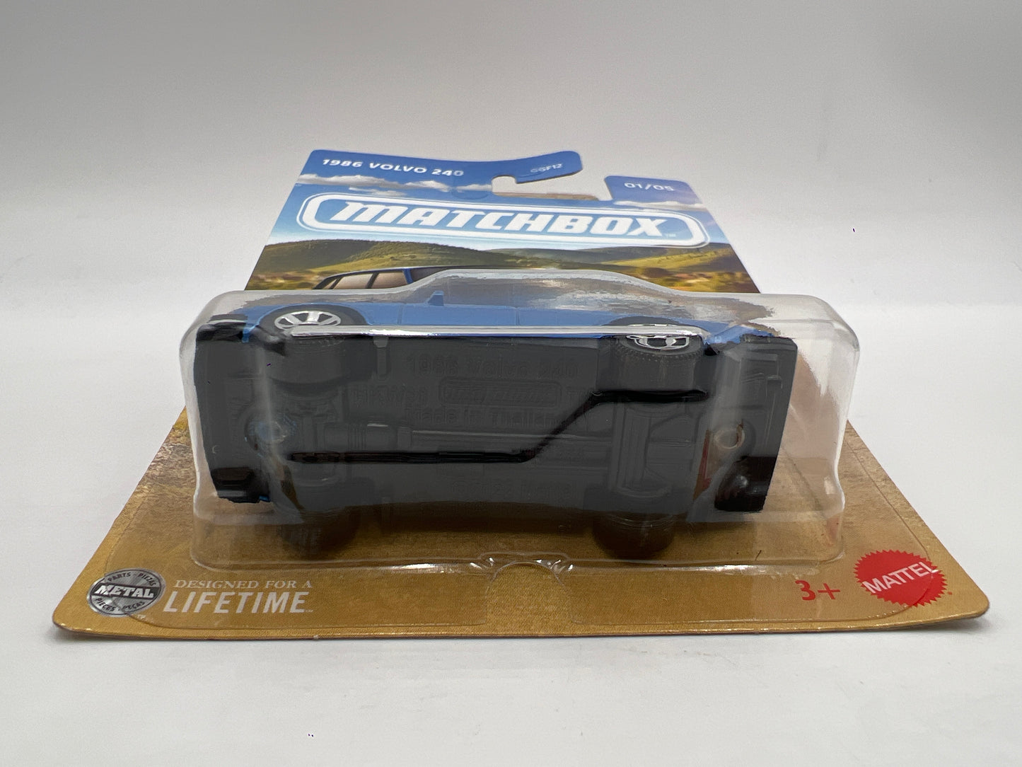 2025 Matchbox European Series #1 1986 Volvo 240 Blue 163F