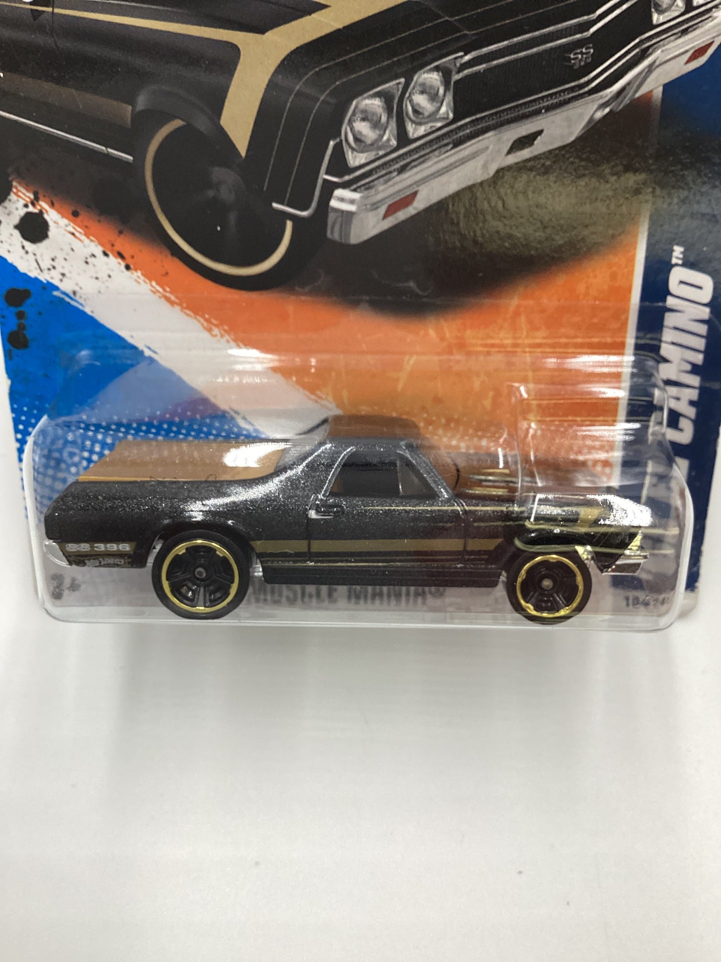 2011 Hot wheels #104 68 El Camino Black