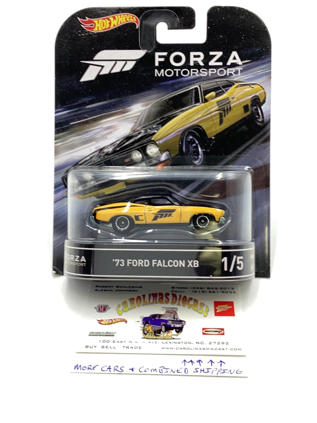 Hot wheels retro entertainment Forza 73 Ford Falcon XB 1/5 241B