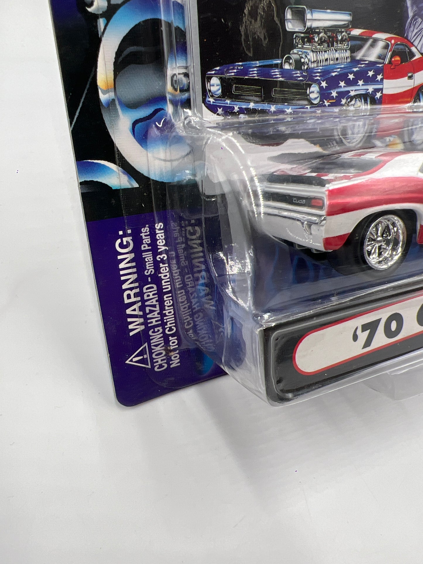 Muscle Machines September 11th, 2001 70 Cuda American Flag 01-98 CHASE Race Version