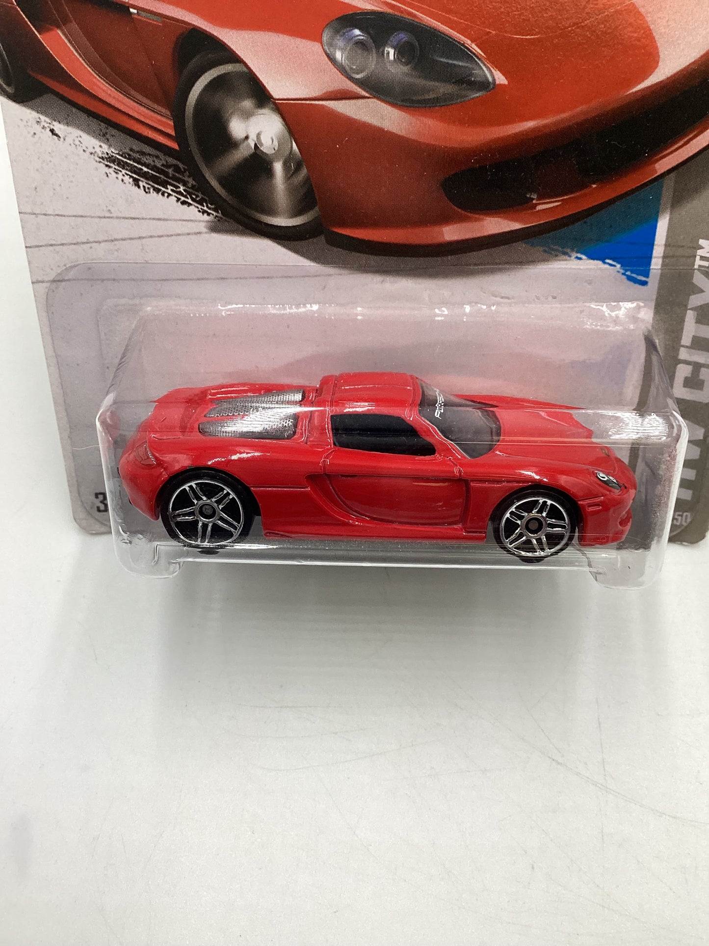 2013 Hot Wheels #4 Porsche Carrera GT Red 99A