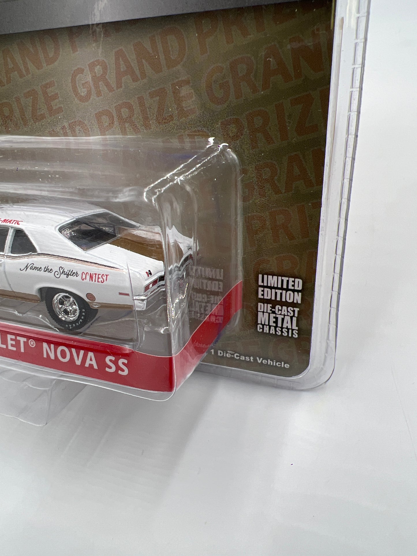 Greenlight Hobby Exclusive Hurst-A-Matic 1970 Chevrolet Nova SS White