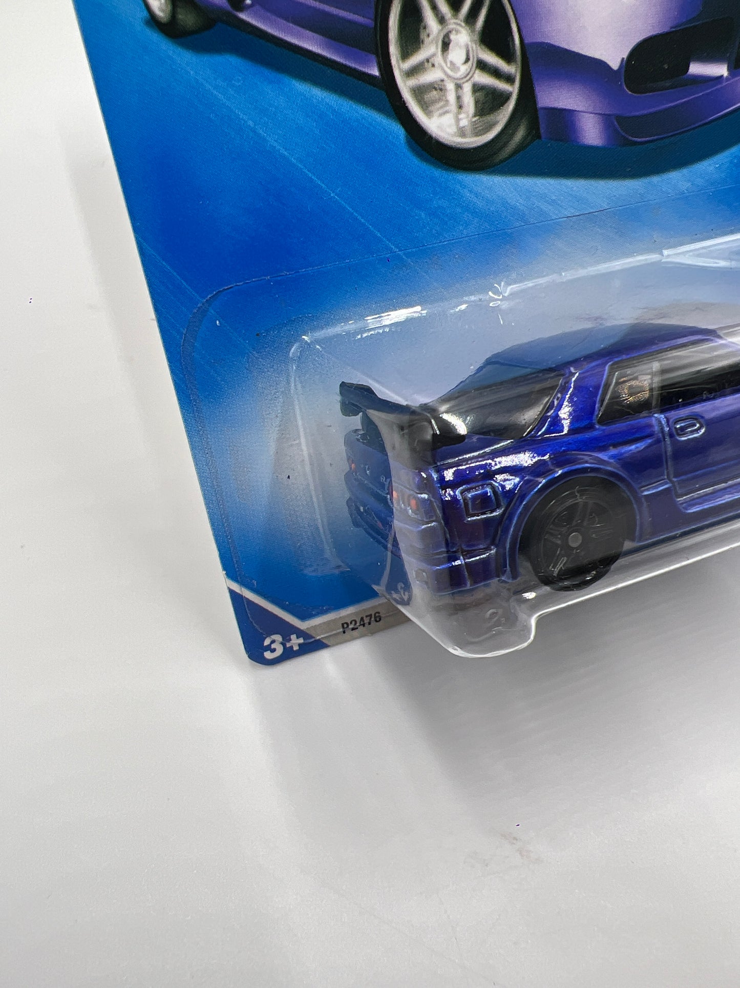 2009 Hot Wheels Dream Garage #156 Nissan Skyline GT-R R32 Dark Blue W/Protector