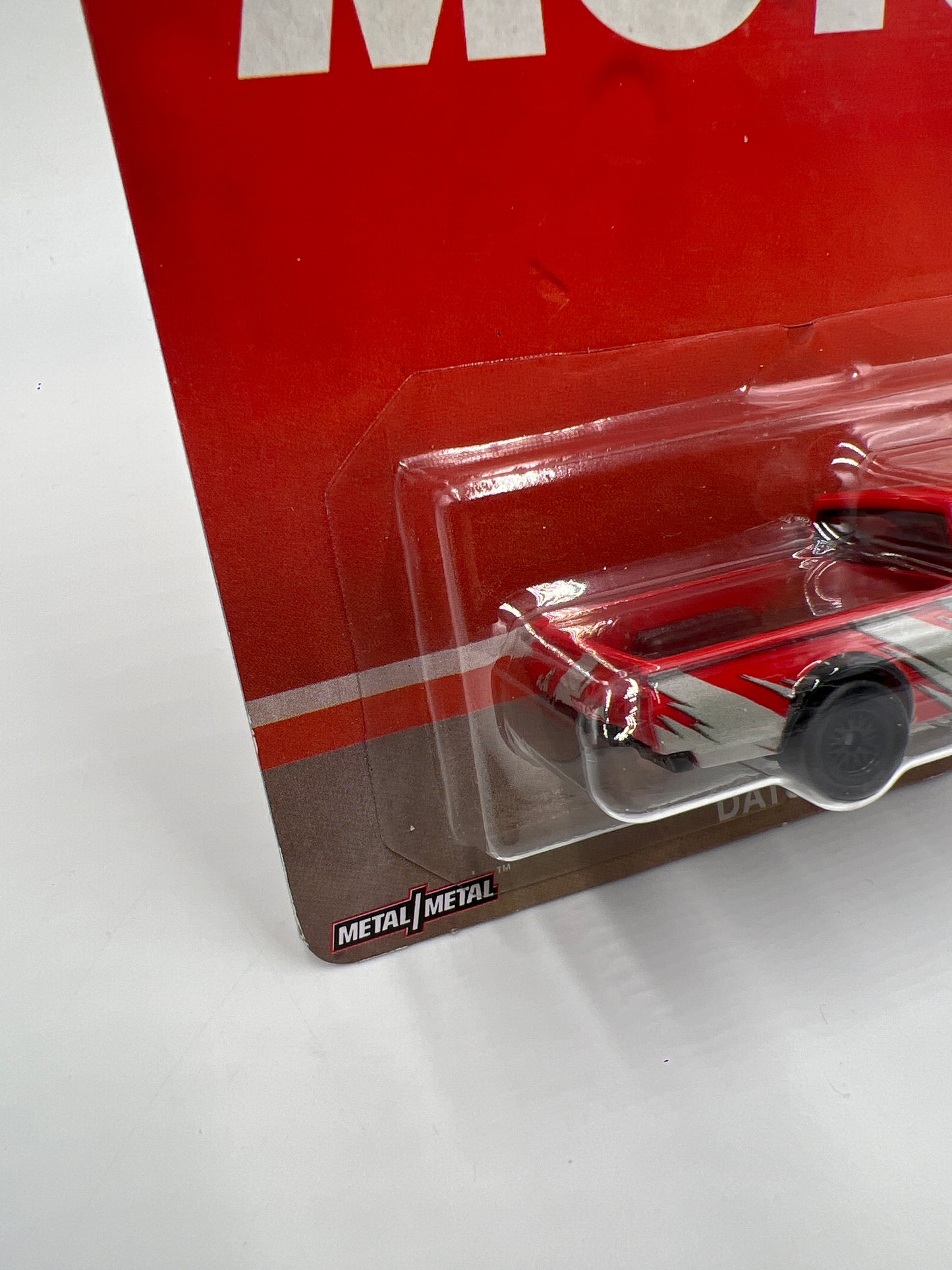 Hot Wheels Premium Vintage Oil #5 Datsun 620 Motul Red/Gray 244M