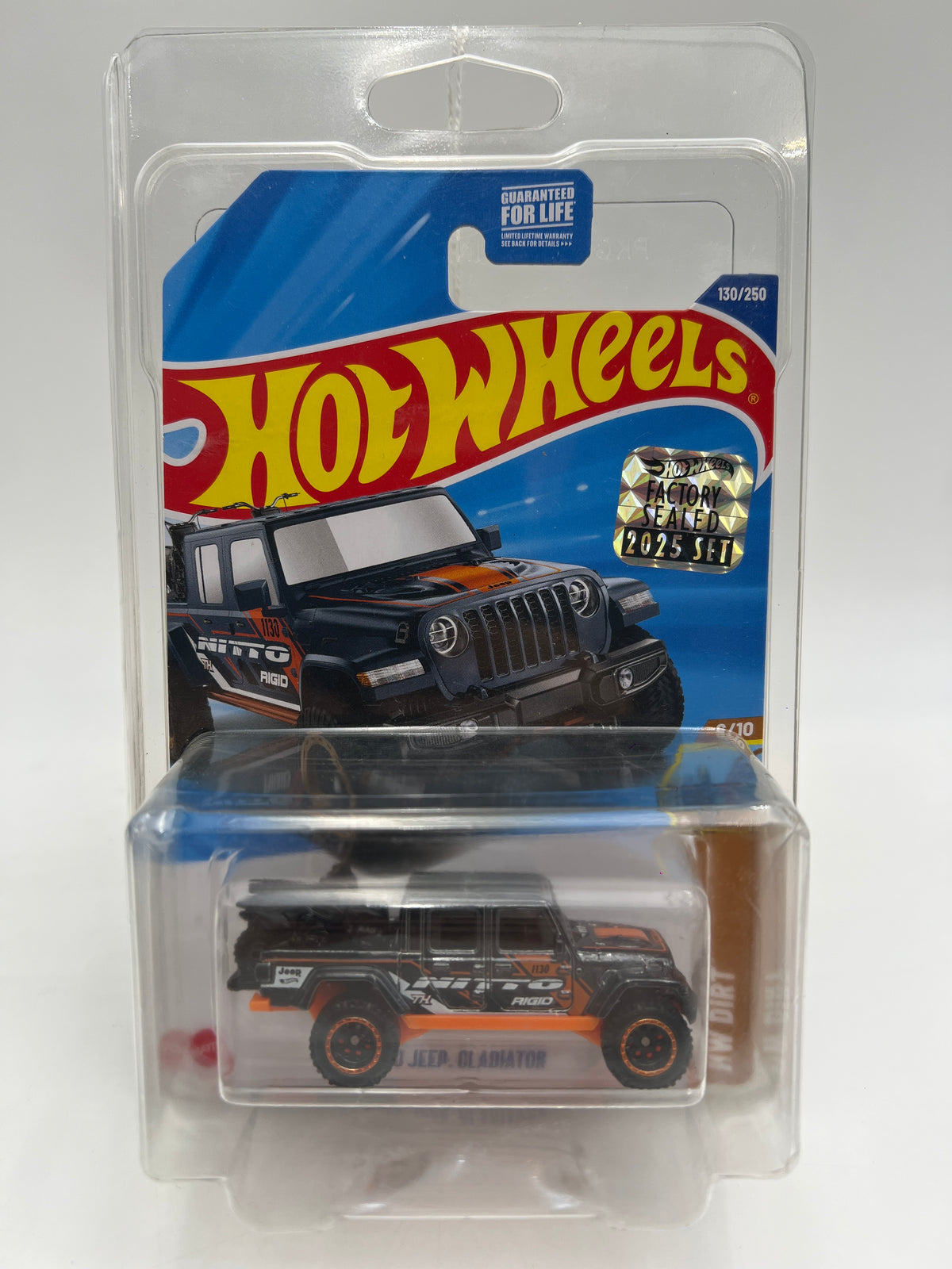 2025 Hot Wheels Factory Sealed Super Treasure Hunt #130 20 Jeep Gladiator Nitto W/Protector