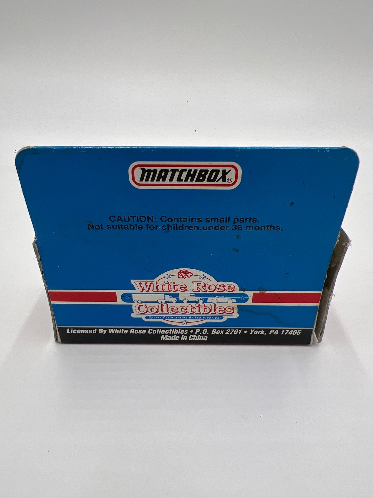 Matchbox White Rose Collectibles 1993 Cooperstown Chevrolet Corvette White (Box Opened)