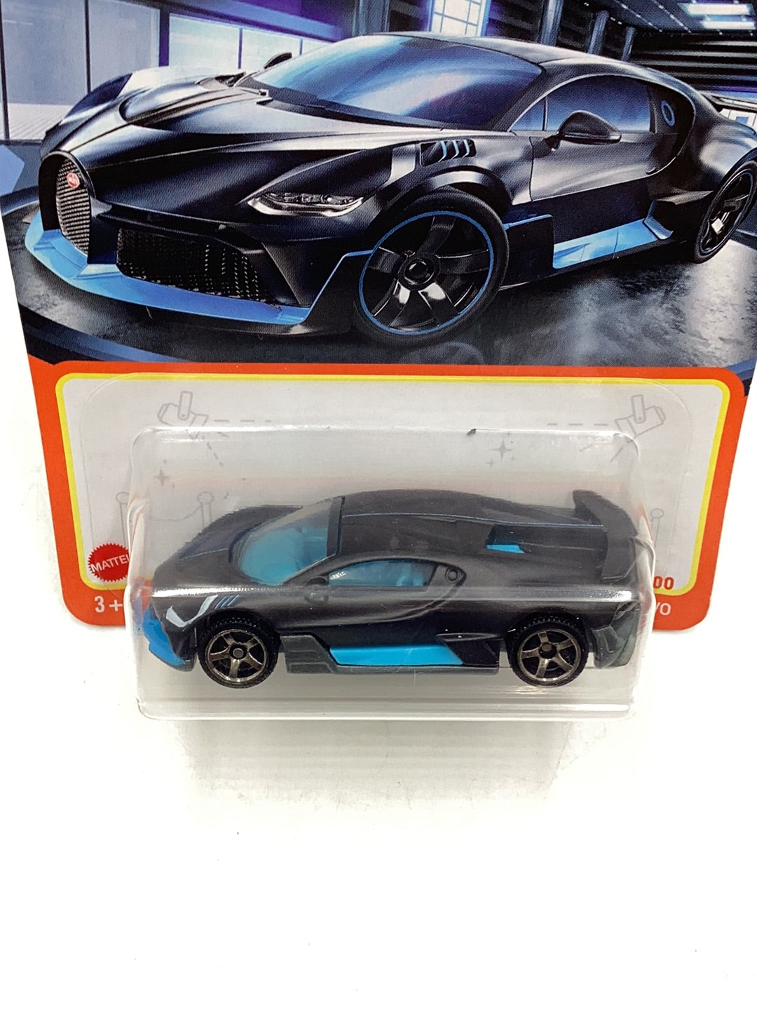 matchbox #39 2018 Bugatti Divo black YY2