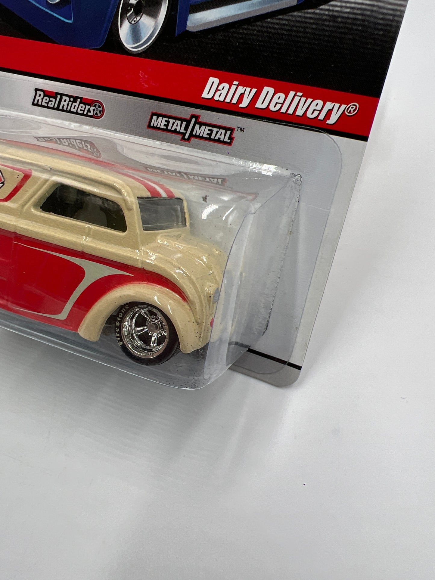 Hot Wheels Slick Rides #12 Dairy Delivery Firestone Orange/Cream 243A