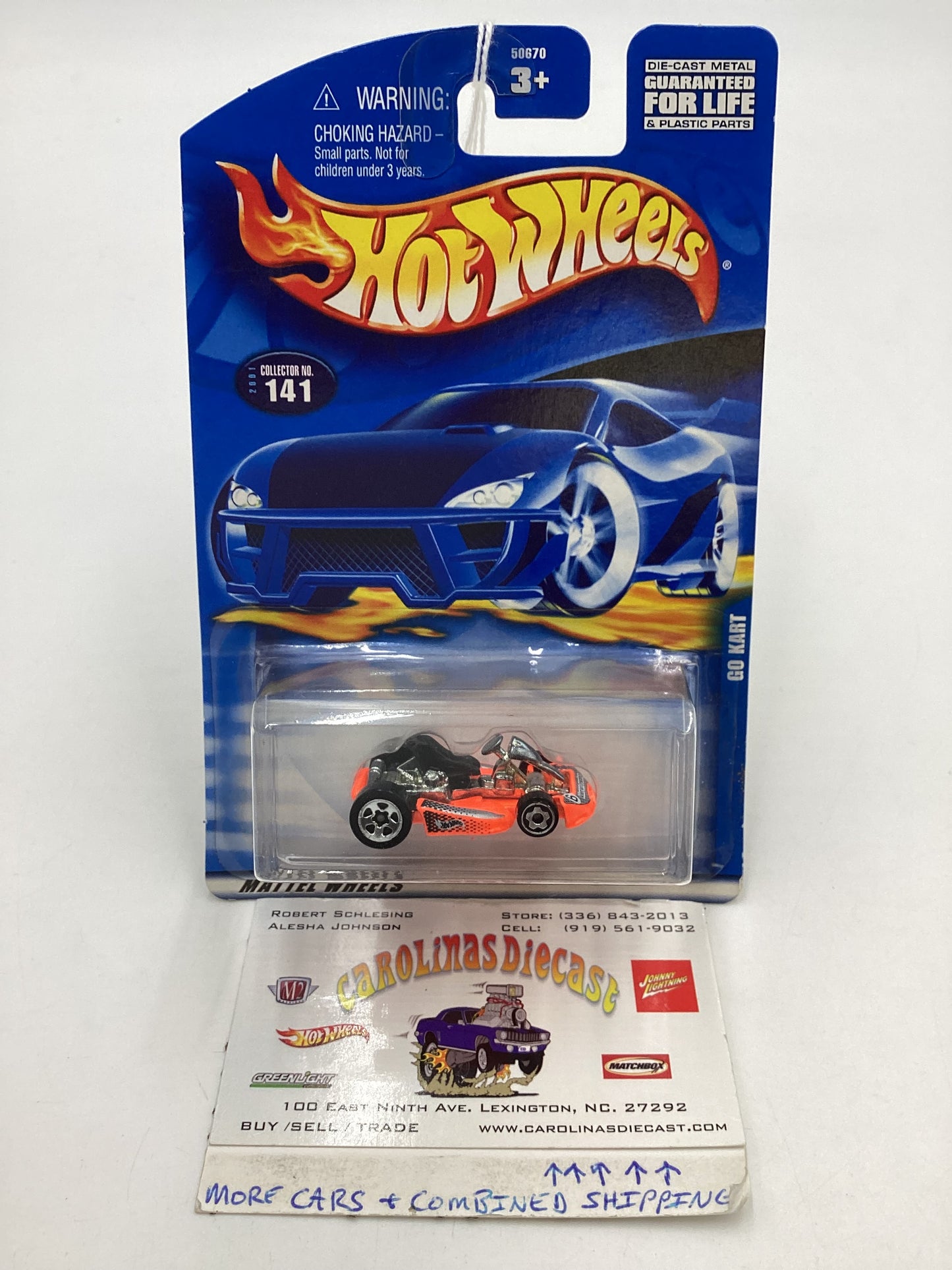 2001 Hot Wheels #141 Go Kart